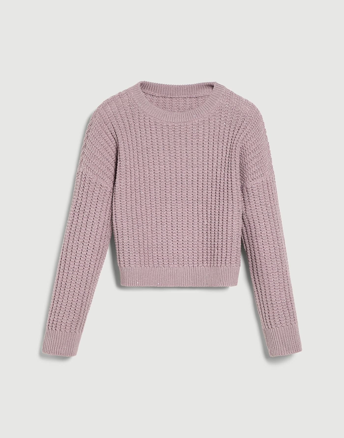 Cotton Diamond yarn sweater Pink Girls - Brunello Cucinelli