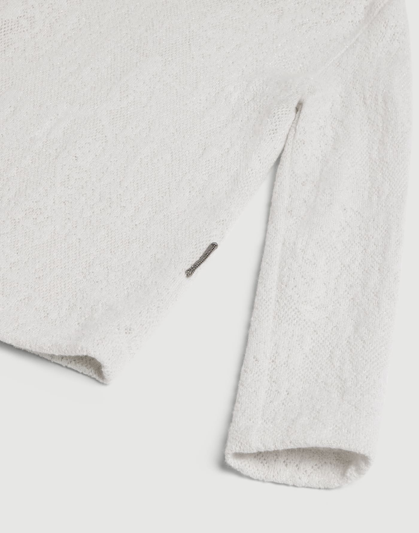 Lace flowers jersey top Panama Girls - Brunello Cucinelli
