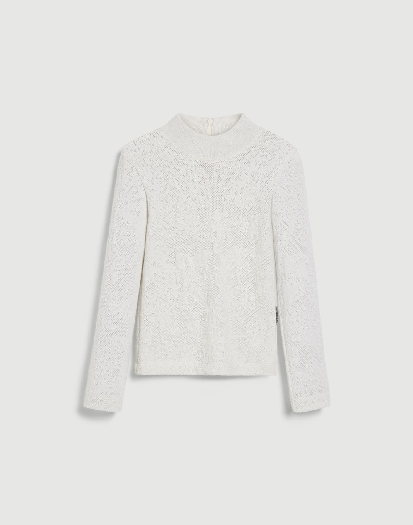 Lace flowers jersey top Panama Girls - Brunello Cucinelli