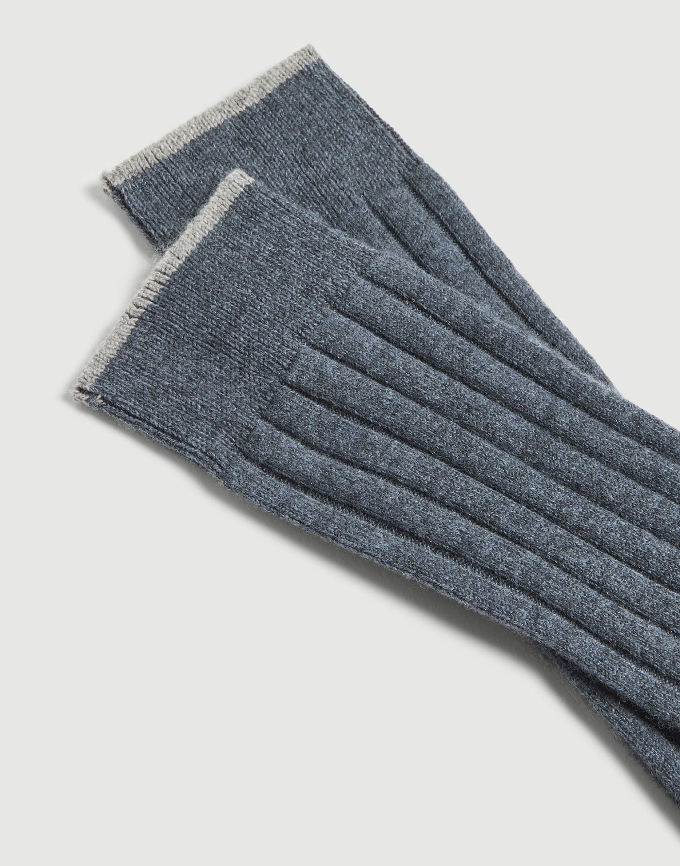Stricksocken Himmelblau Jungen - Brunello Cucinelli