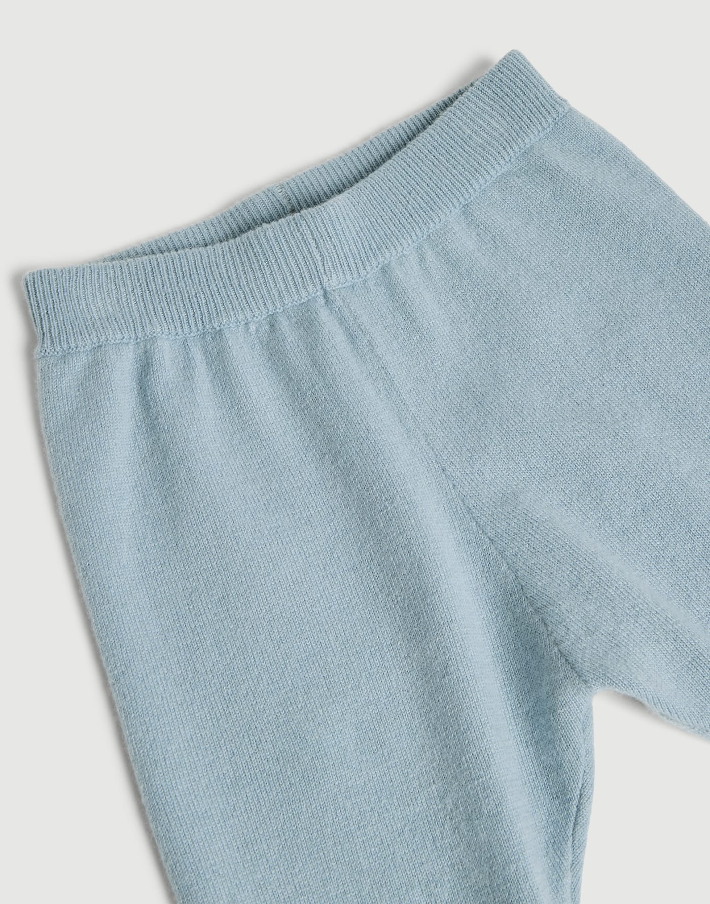 Bernie Baby cashmere trousers Sky Blue Baby - Brunello Cucinelli