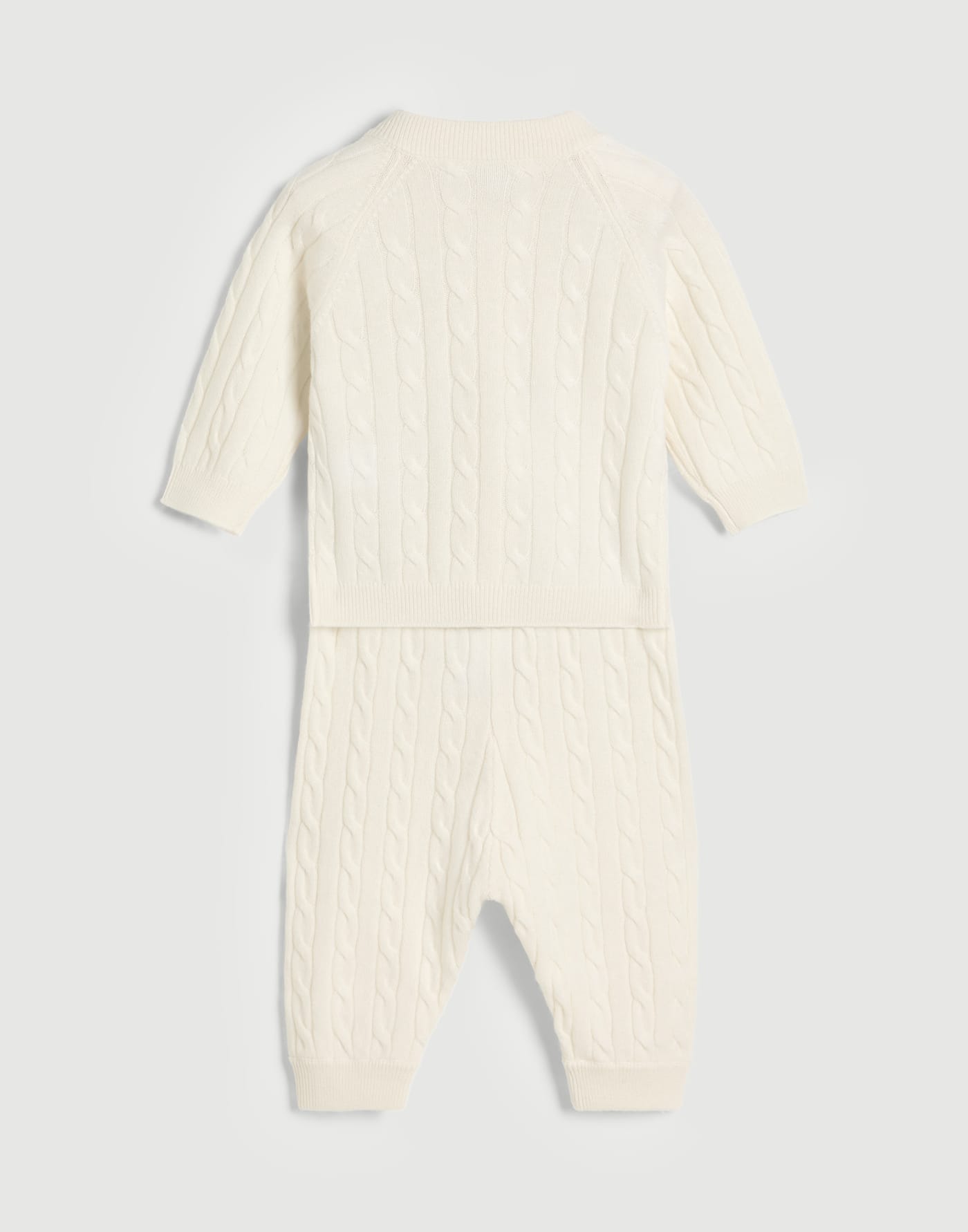 幼童麻花针织套装 白色 幼童 - Brunello Cucinelli