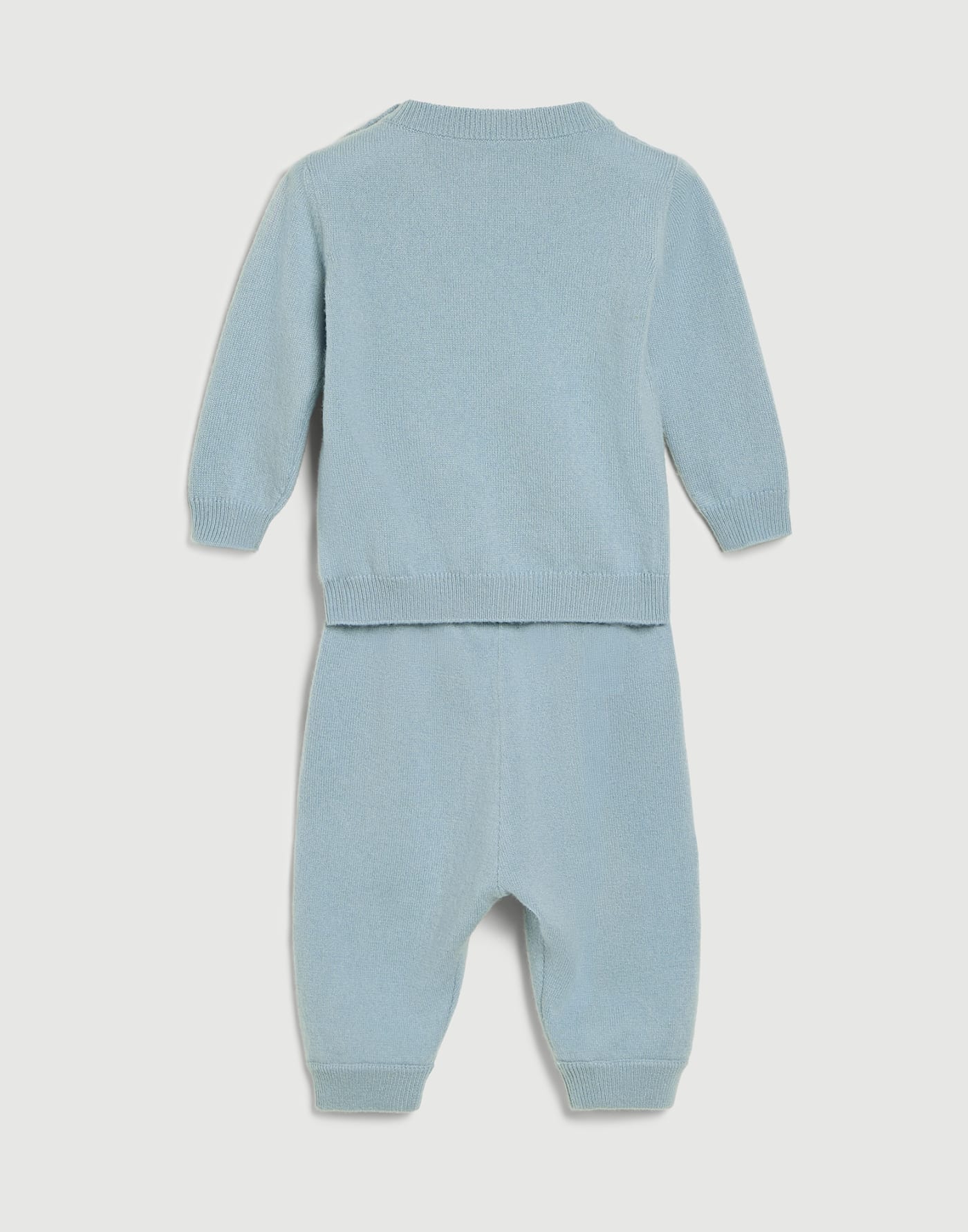 伯尼小熊幼童羊绒套装 天蓝 幼童 - Brunello Cucinelli