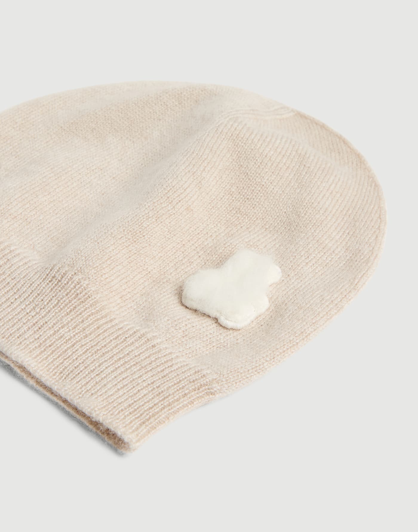 Bonnet Bébé Bernie en cachemire Beige Bébé - Brunello Cucinelli
