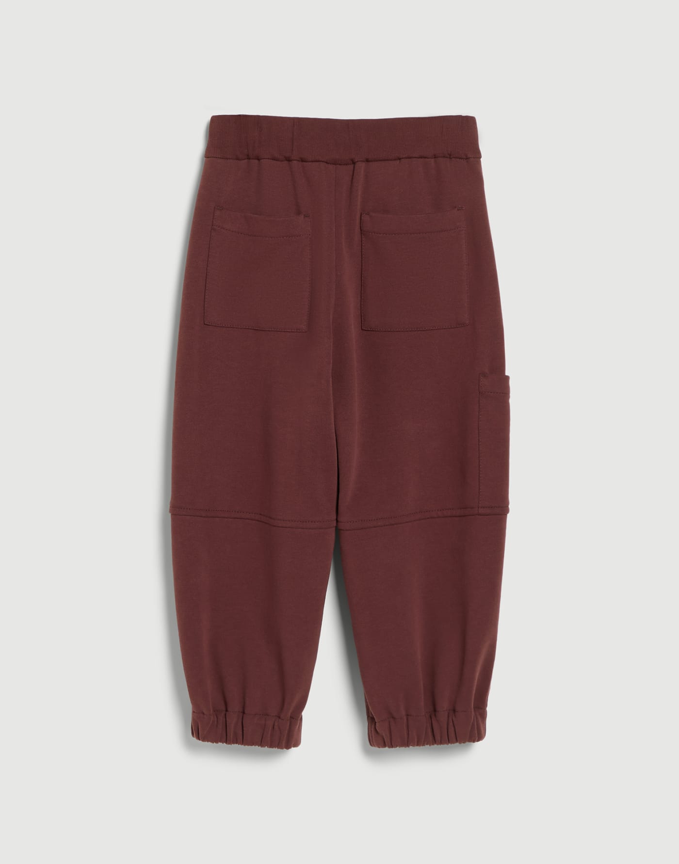 Pantalone in felpa Bordeaux Bambina - Brunello Cucinelli