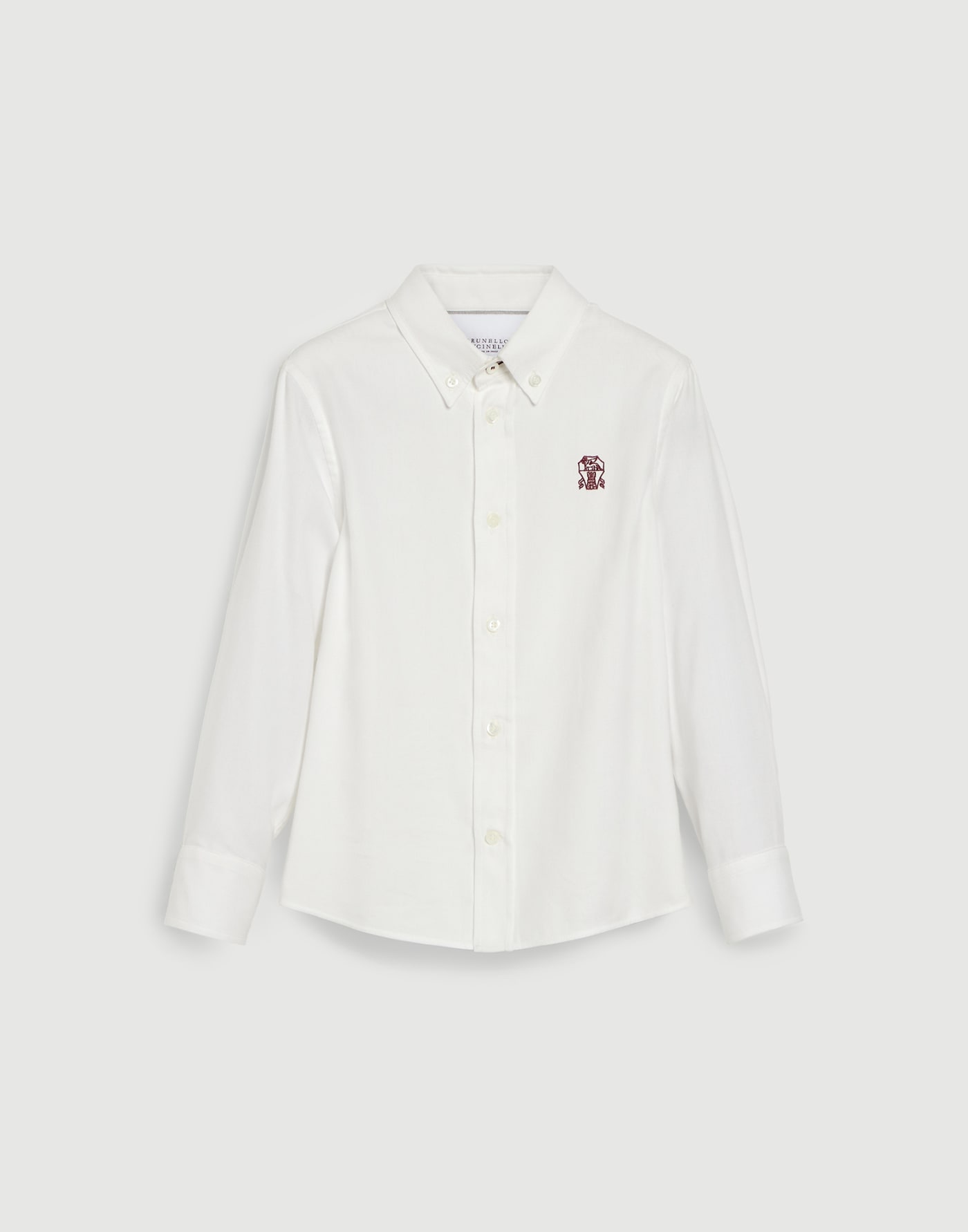 Flannel chevron shirt Butter Boys - Brunello Cucinelli