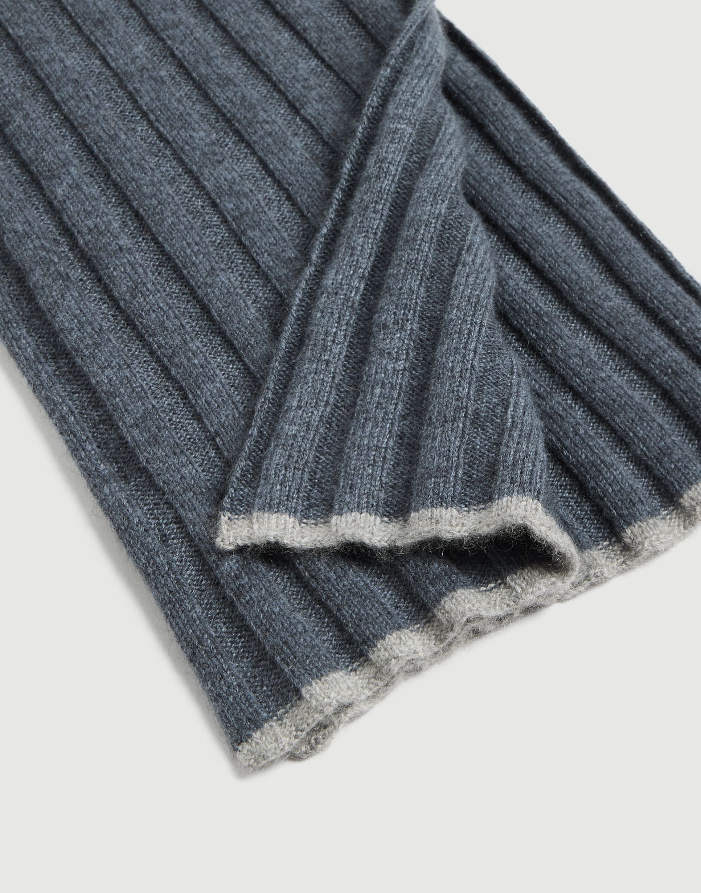 Cashmere knit scarf Cerulean Boys - Brunello Cucinelli