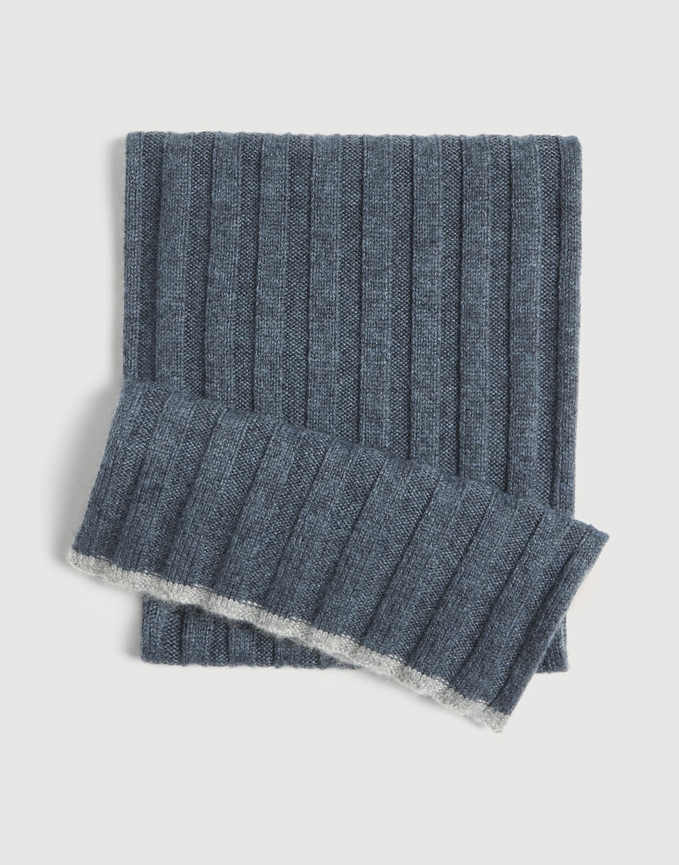 Cashmere knit scarf Cerulean Boys - Brunello Cucinelli