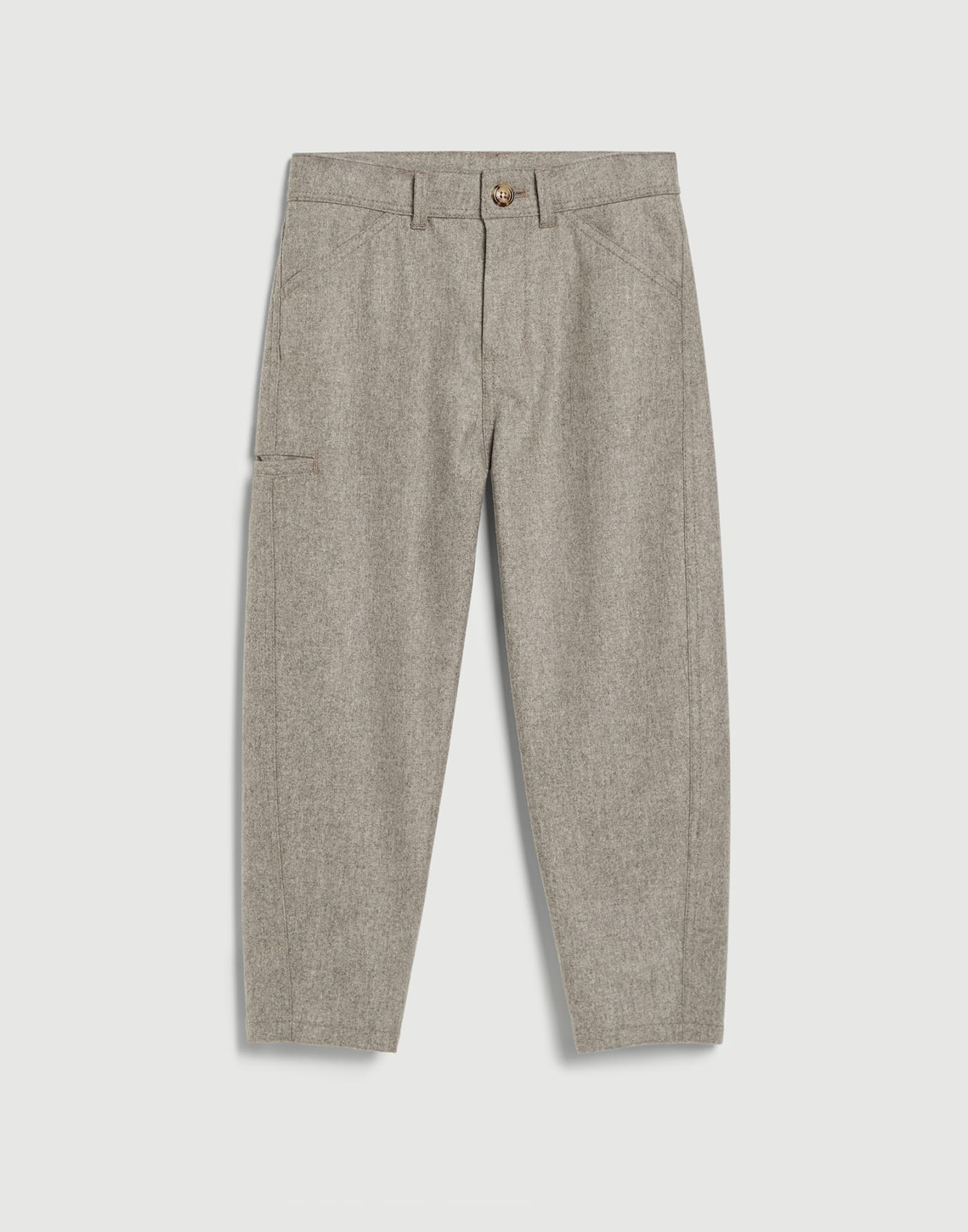 Ergonomic trousers Brown Boys - Brunello Cucinelli