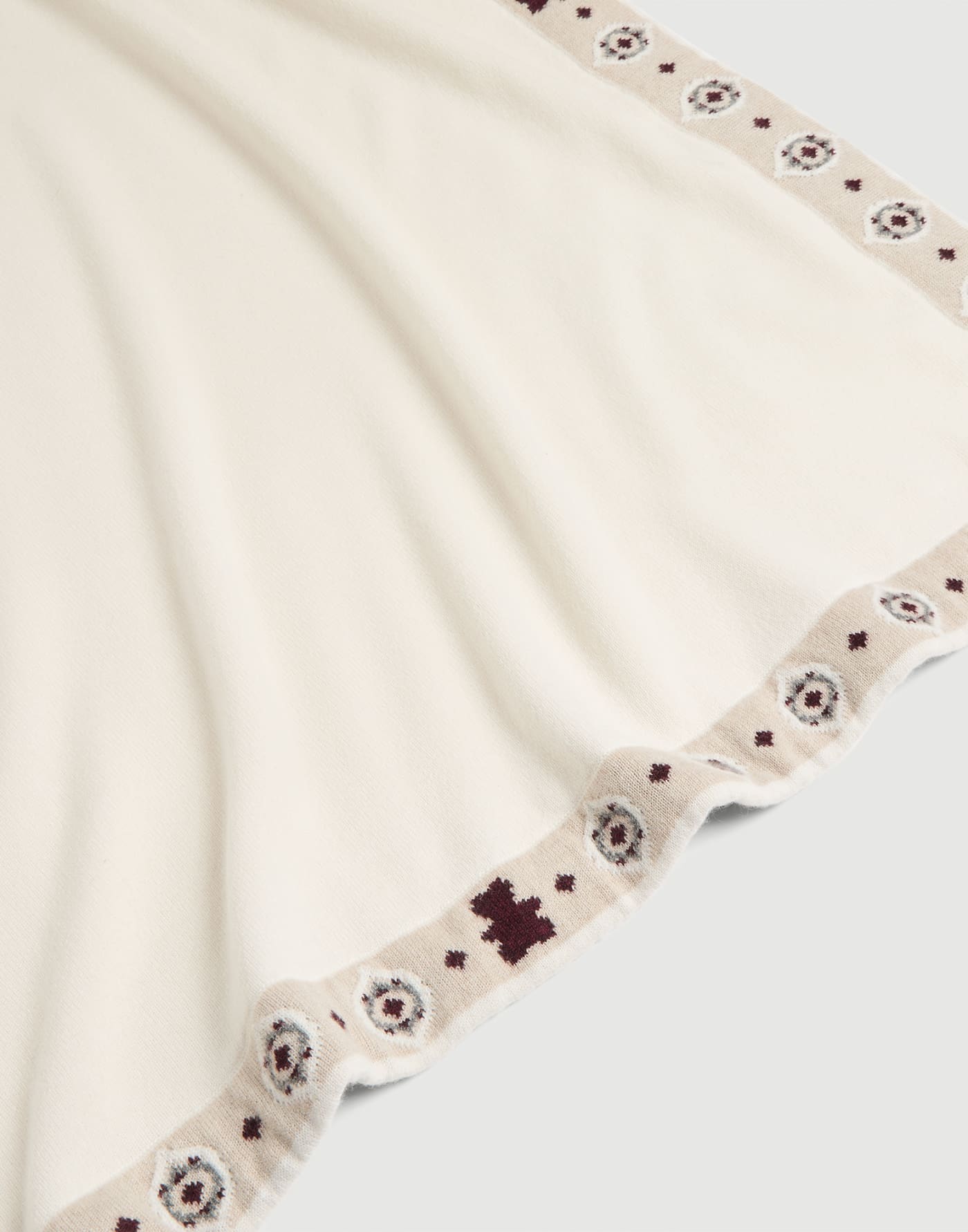 Cashmere Baby Bernie blanket Panama Baby - Brunello Cucinelli