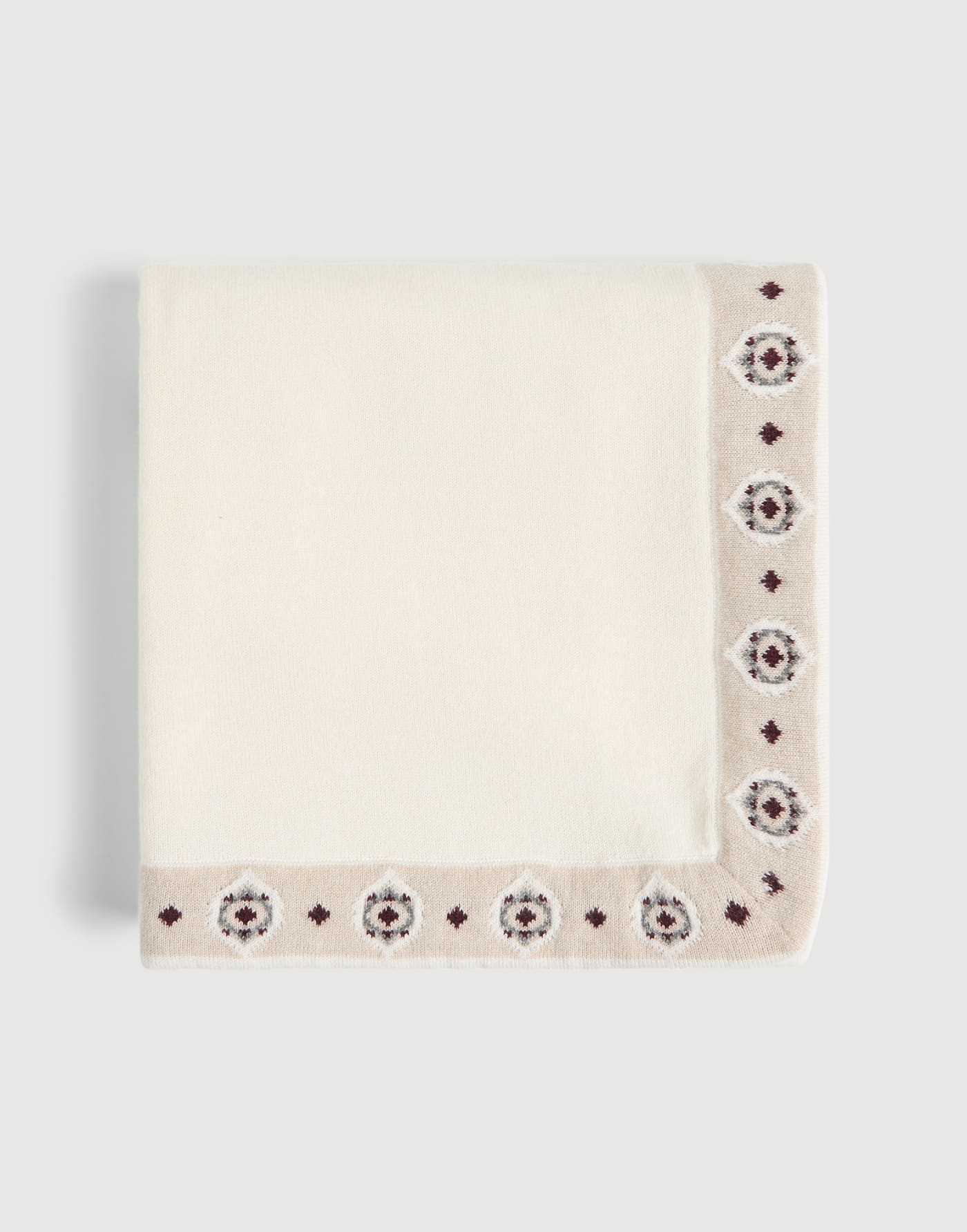 Cashmere Baby Bernie blanket Panama Baby - Brunello Cucinelli