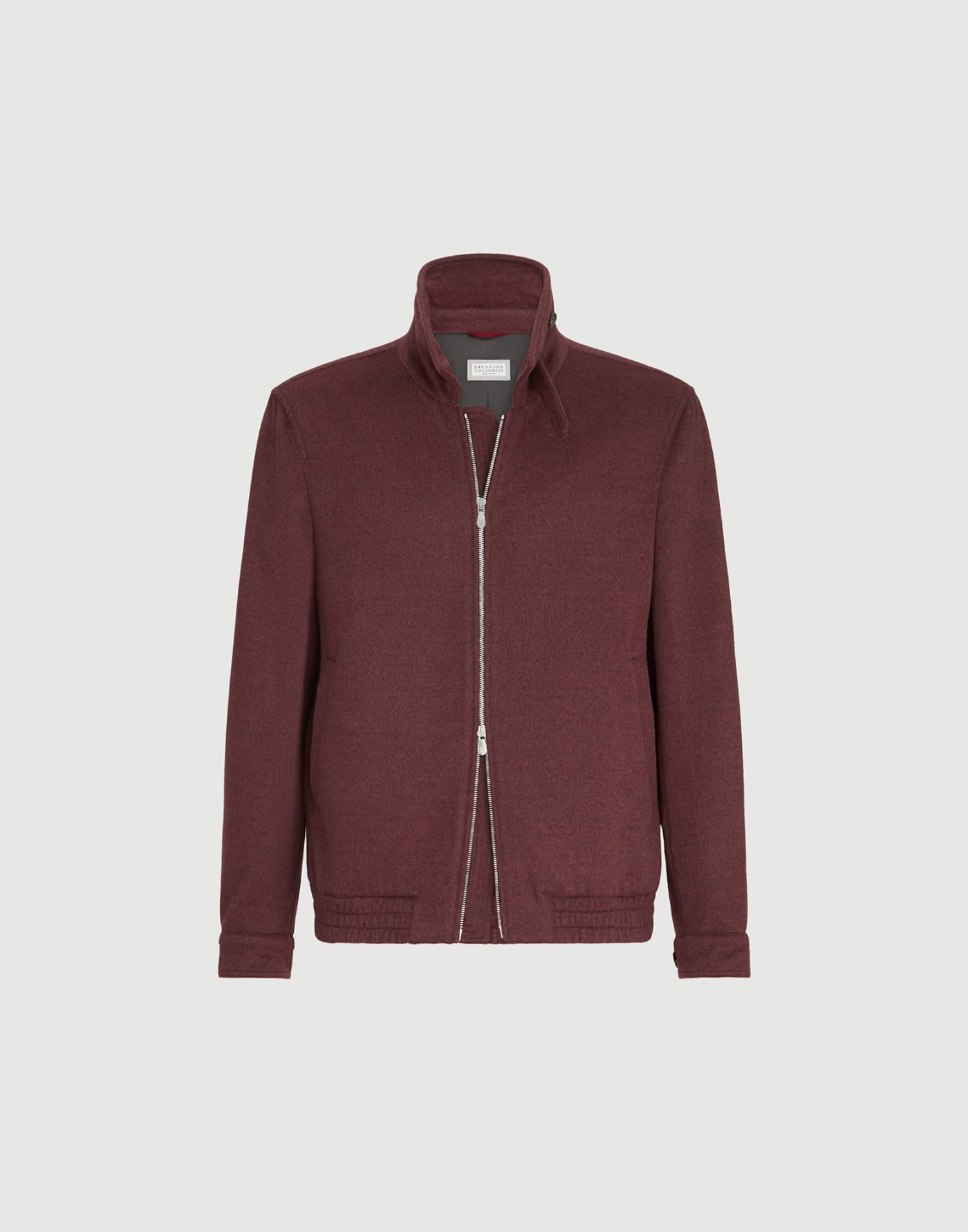 Lightweight cloth bomber jacket Lava Man - Brunello Cucinelli