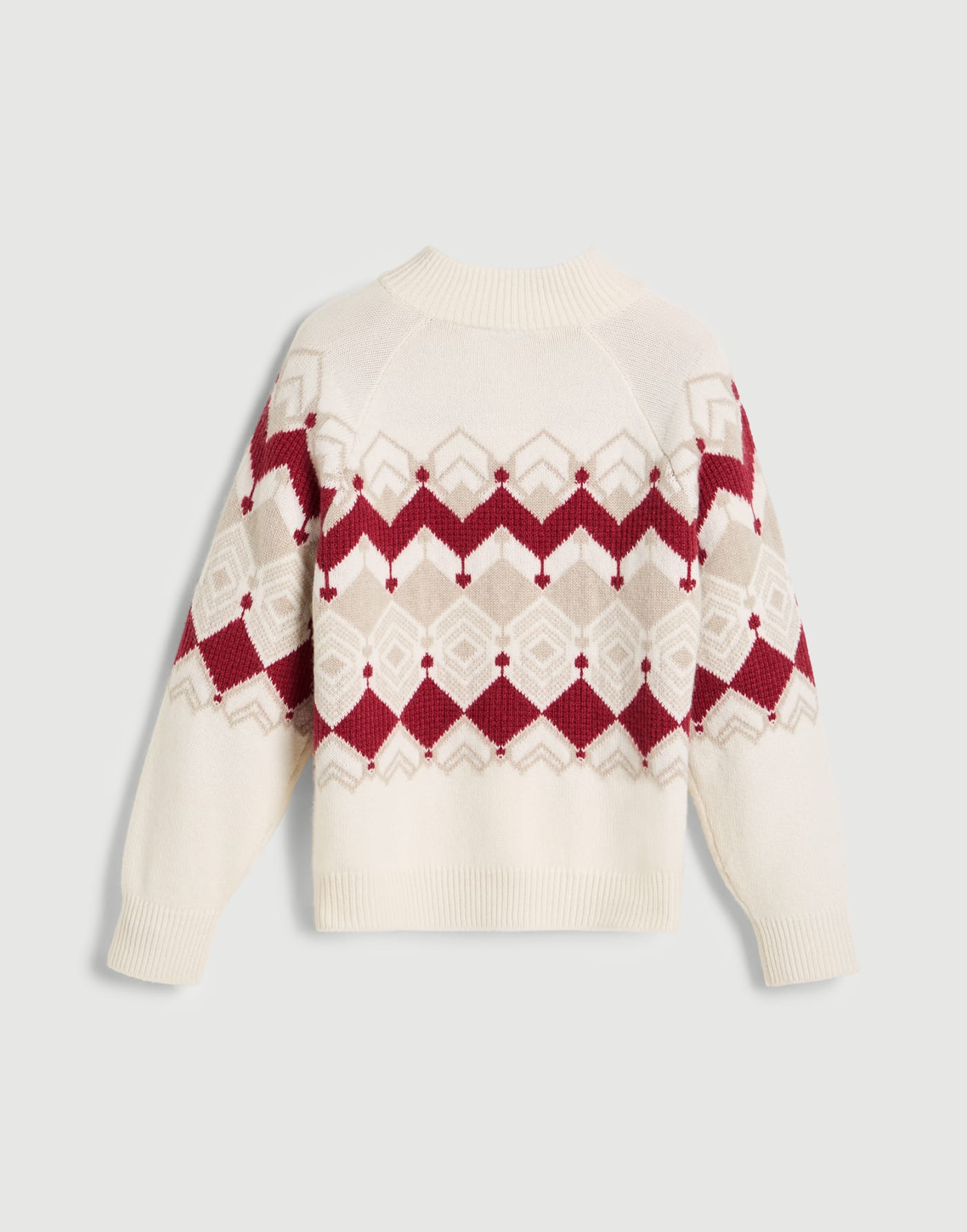 Cardigan in Jacquard mit Reißverschluss Panama Jungen - Brunello Cucinelli