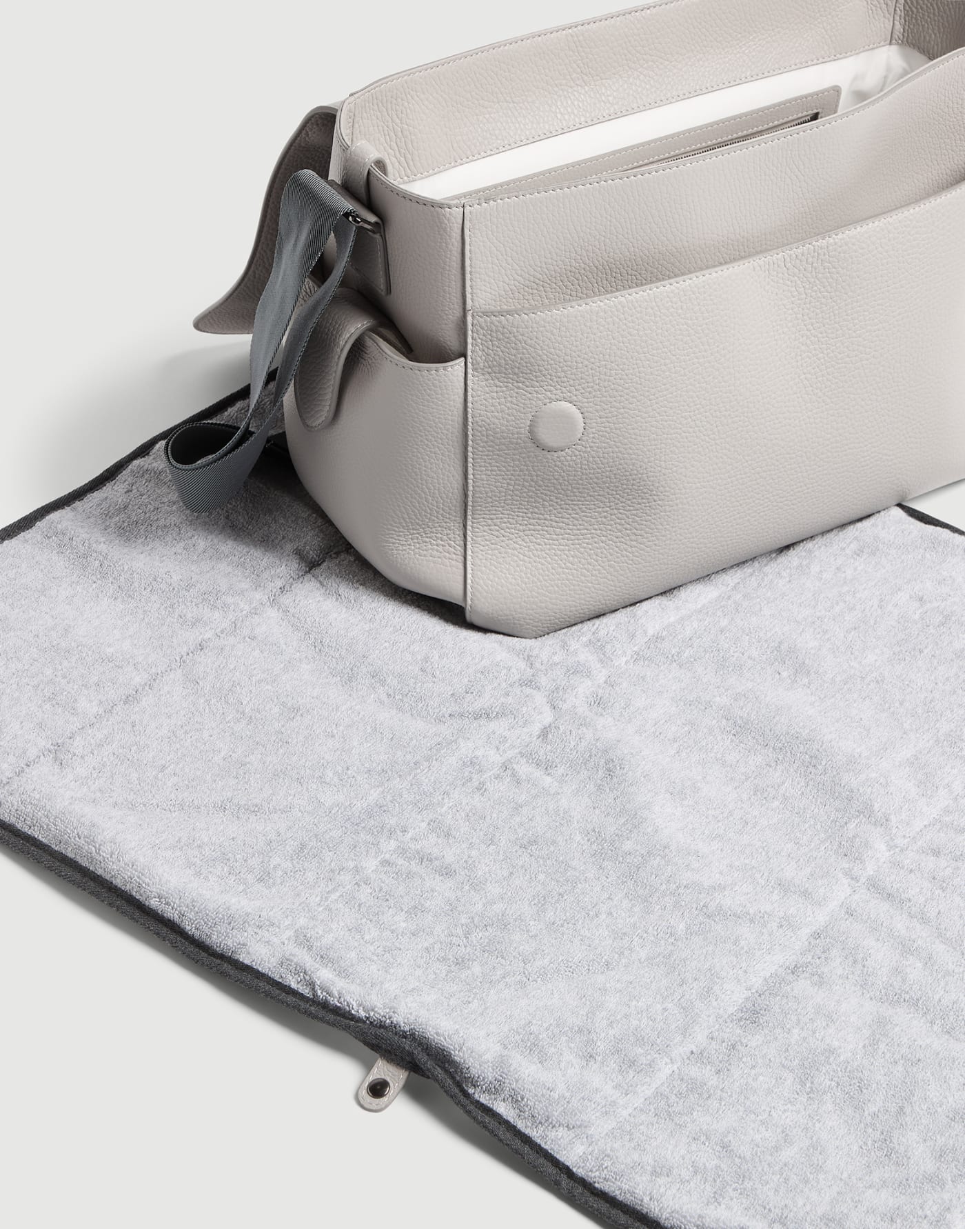 Bernie Baby diaper bag Light Grey Baby - Brunello Cucinelli
