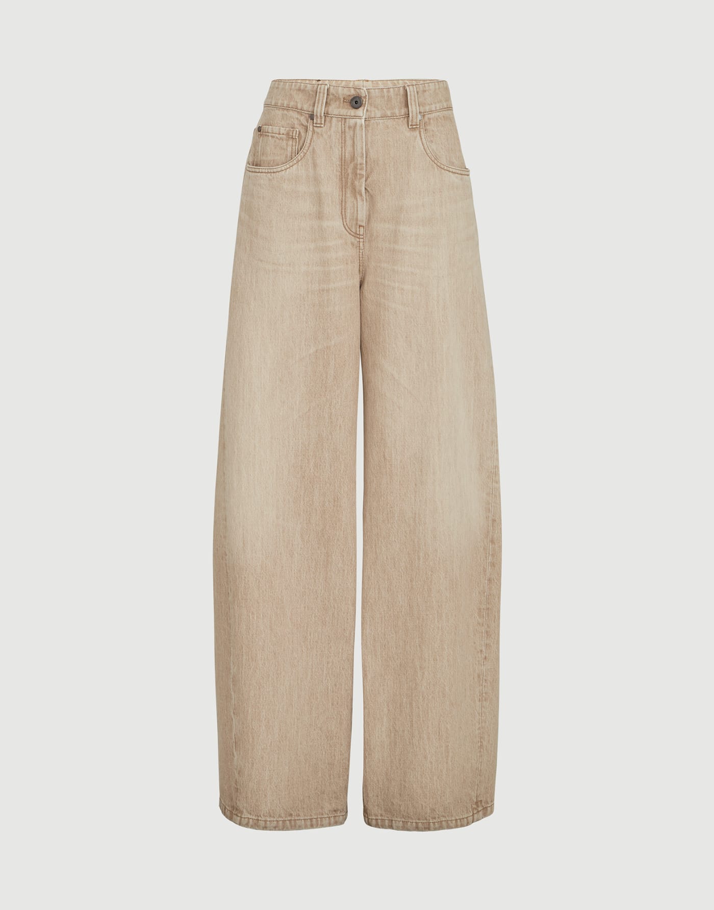 Wide-Hose Sand Damen - Brunello Cucinelli