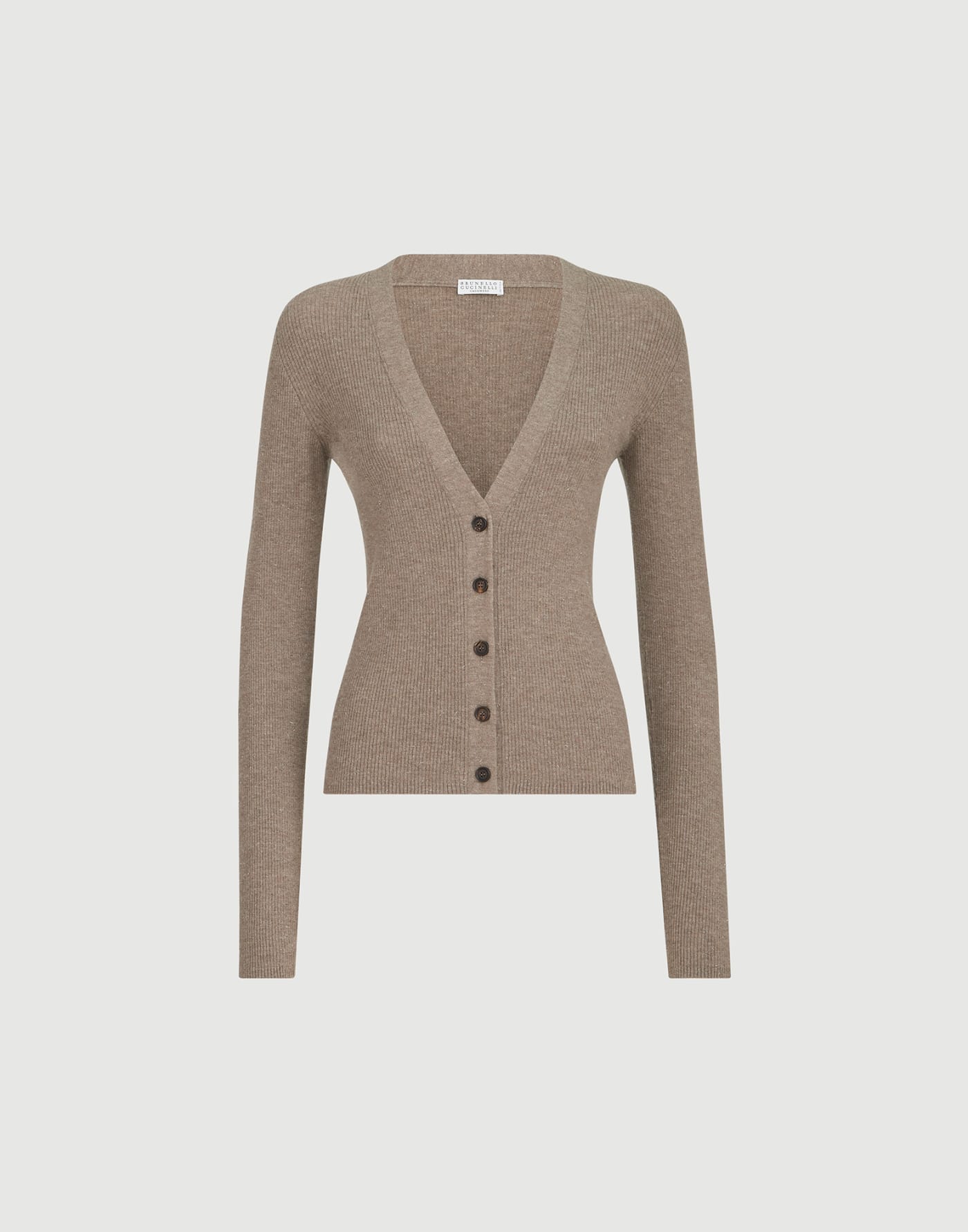Sparkling cashmere cardigan Rope Woman - Brunello Cucinelli