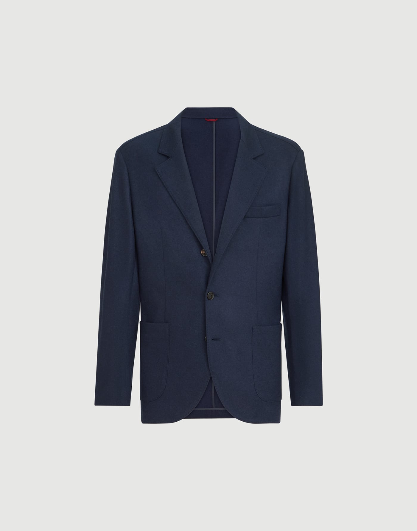 Cashmere jersey blazer Cobalt Man - Brunello Cucinelli