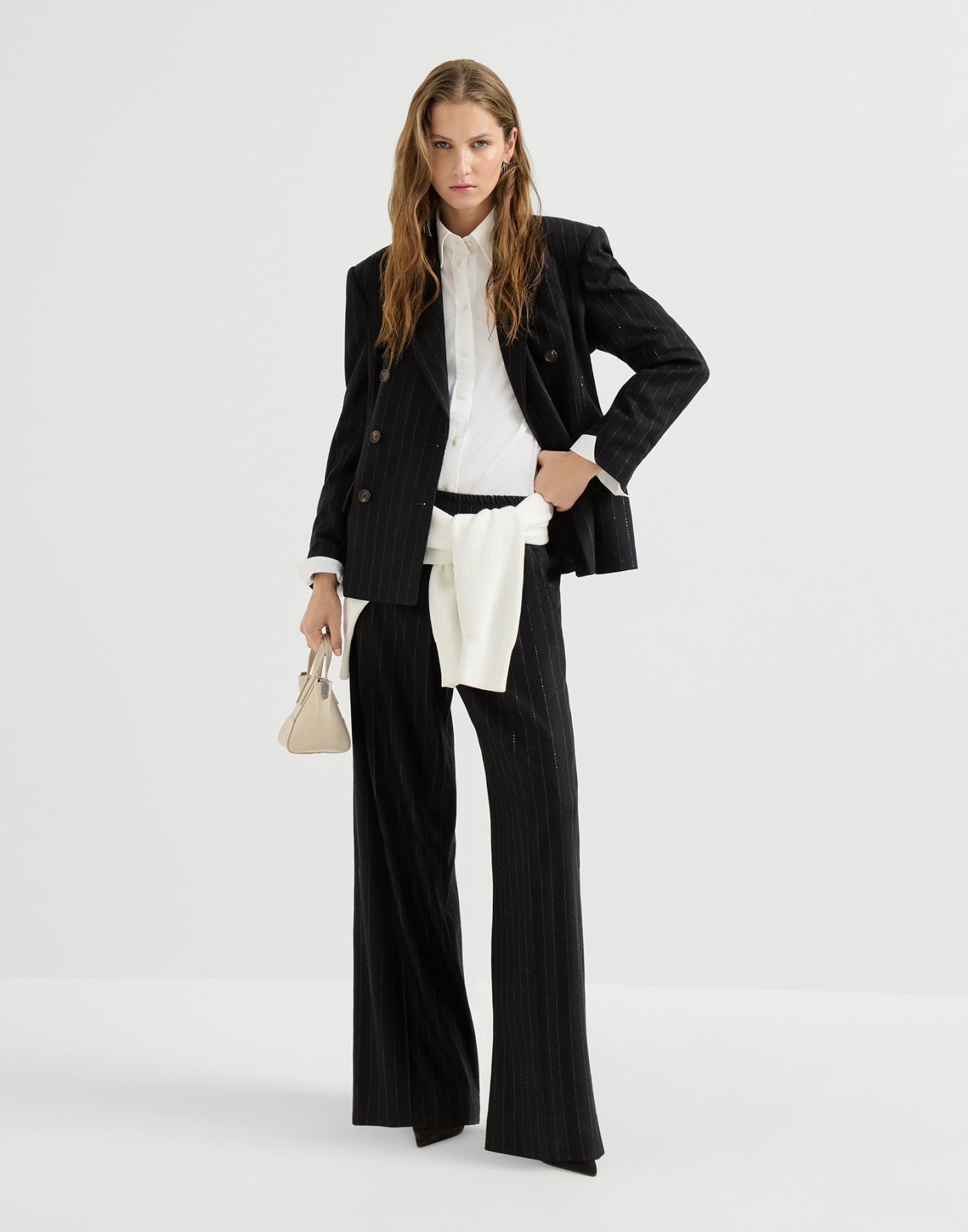 Loose Track trousers Blue Woman - Brunello Cucinelli