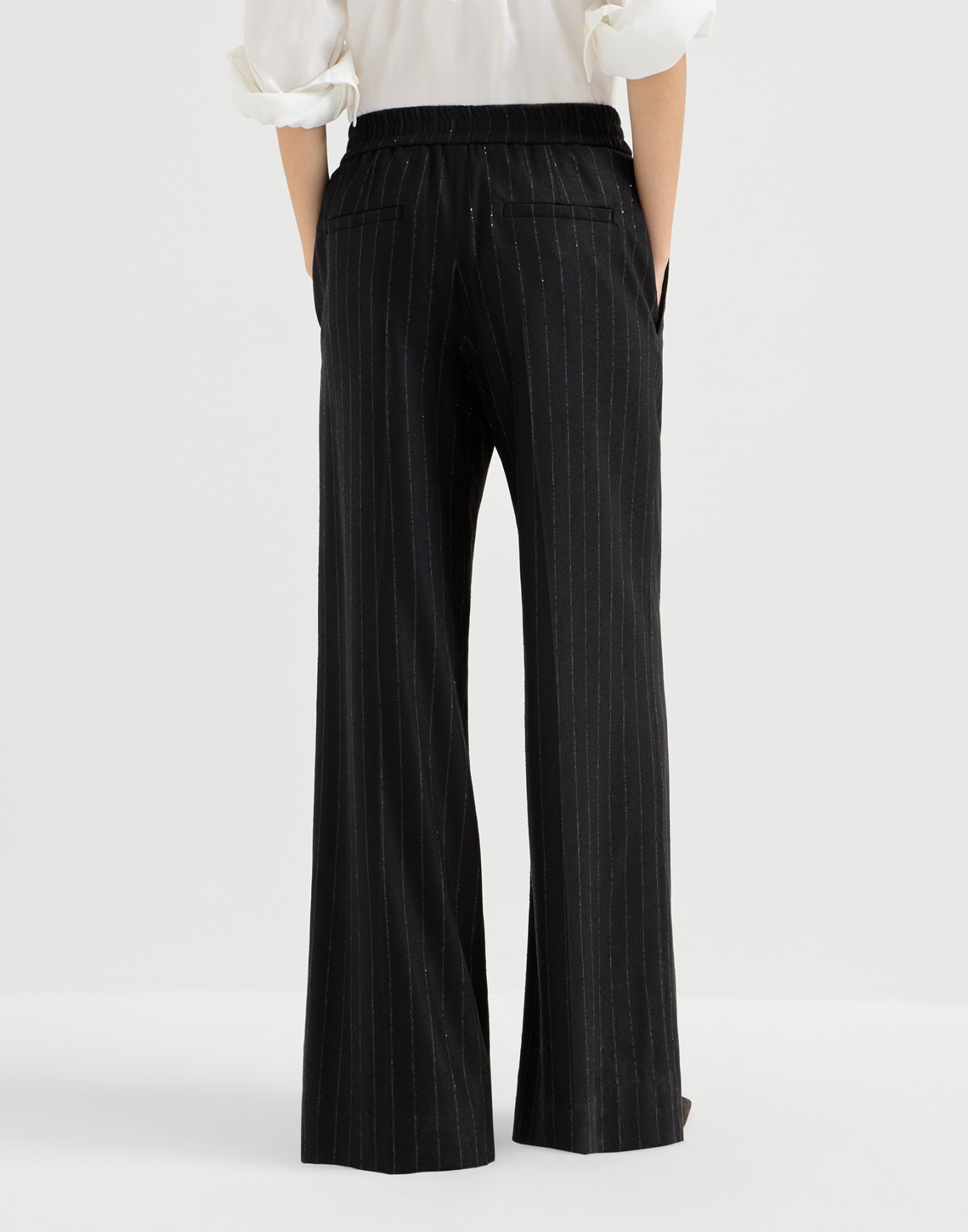 Loose Track trousers Blue Woman - Brunello Cucinelli