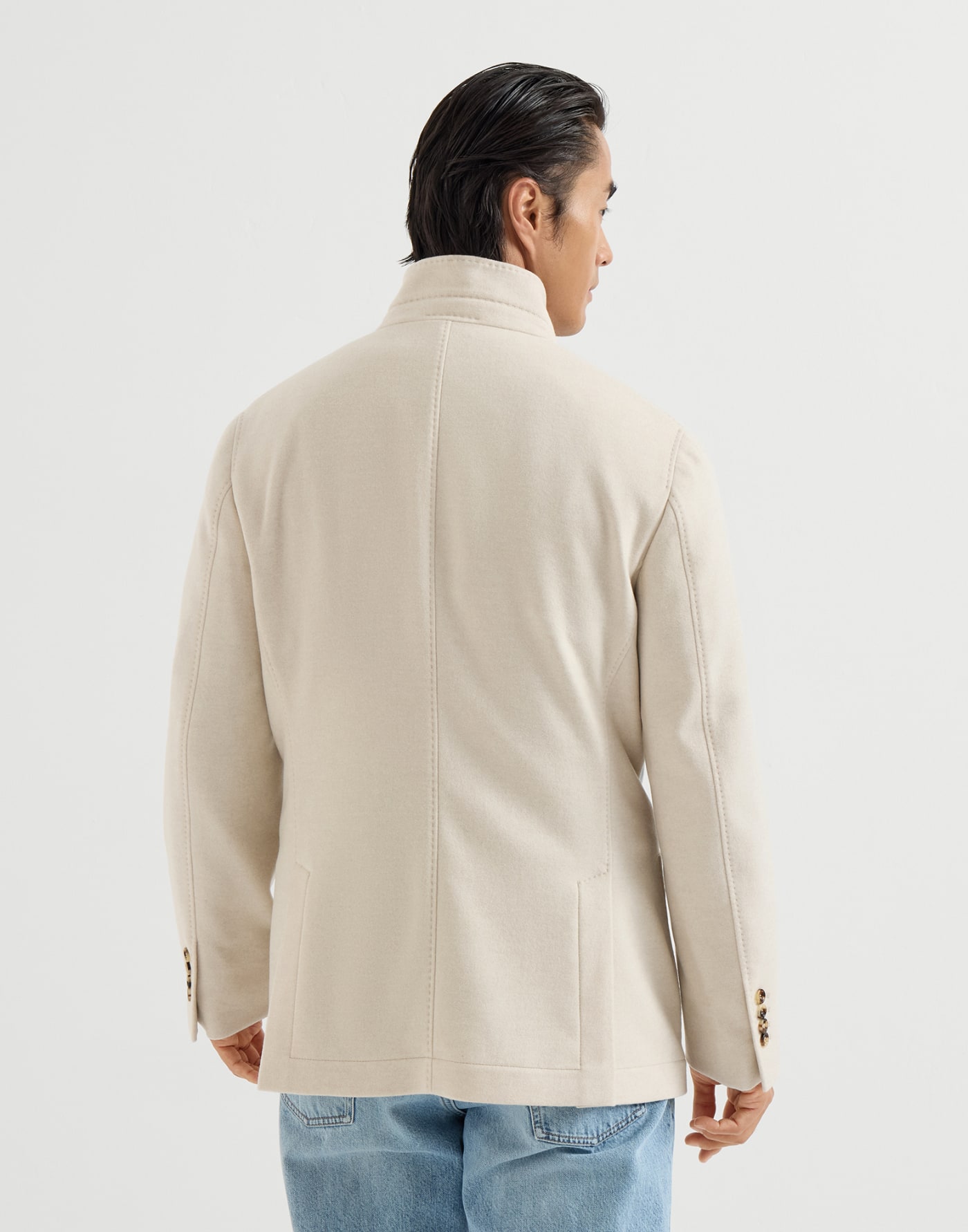 Blazer-style outerwear Sand Man - Brunello Cucinelli