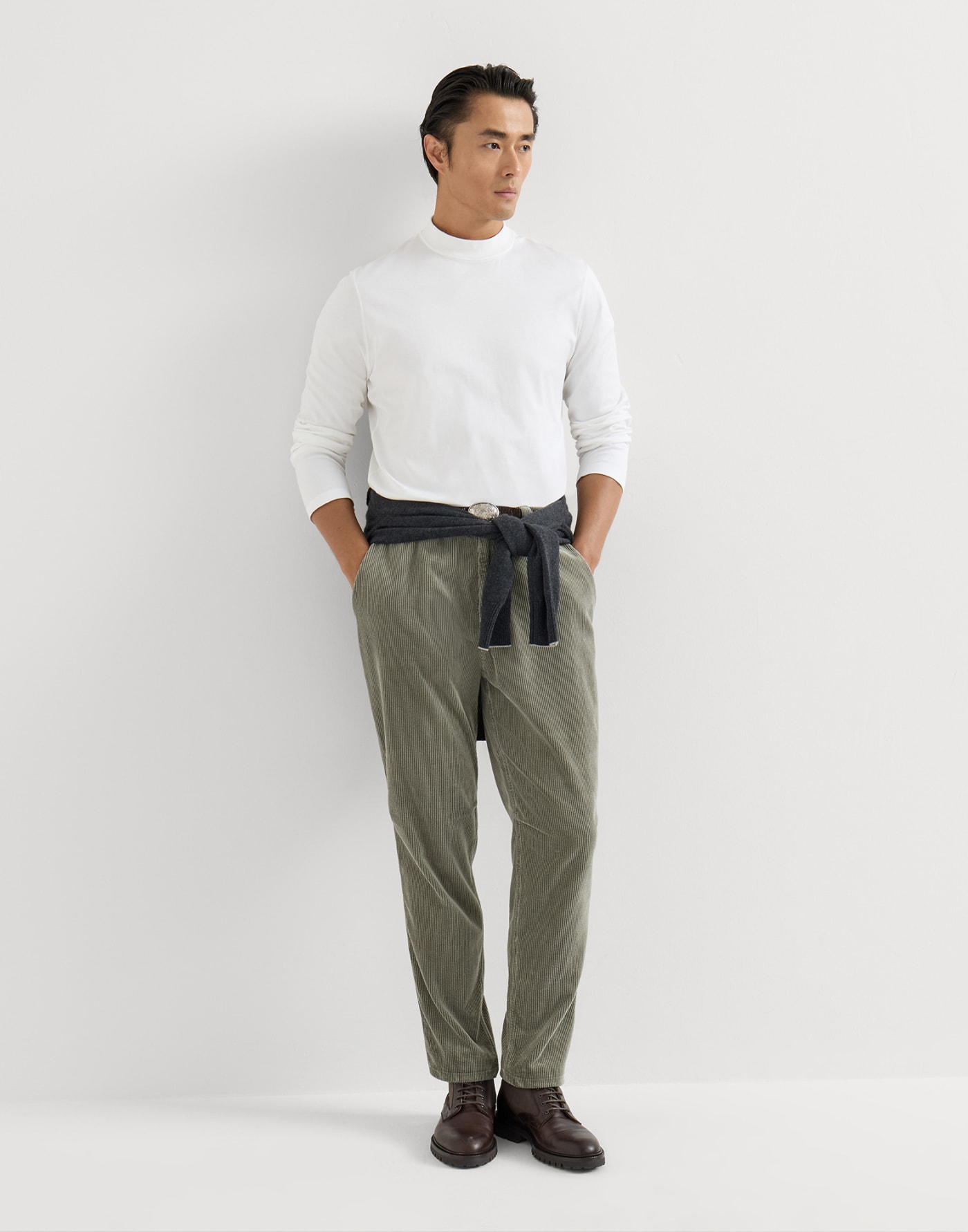 Corduroy trousers Military Man - Brunello Cucinelli