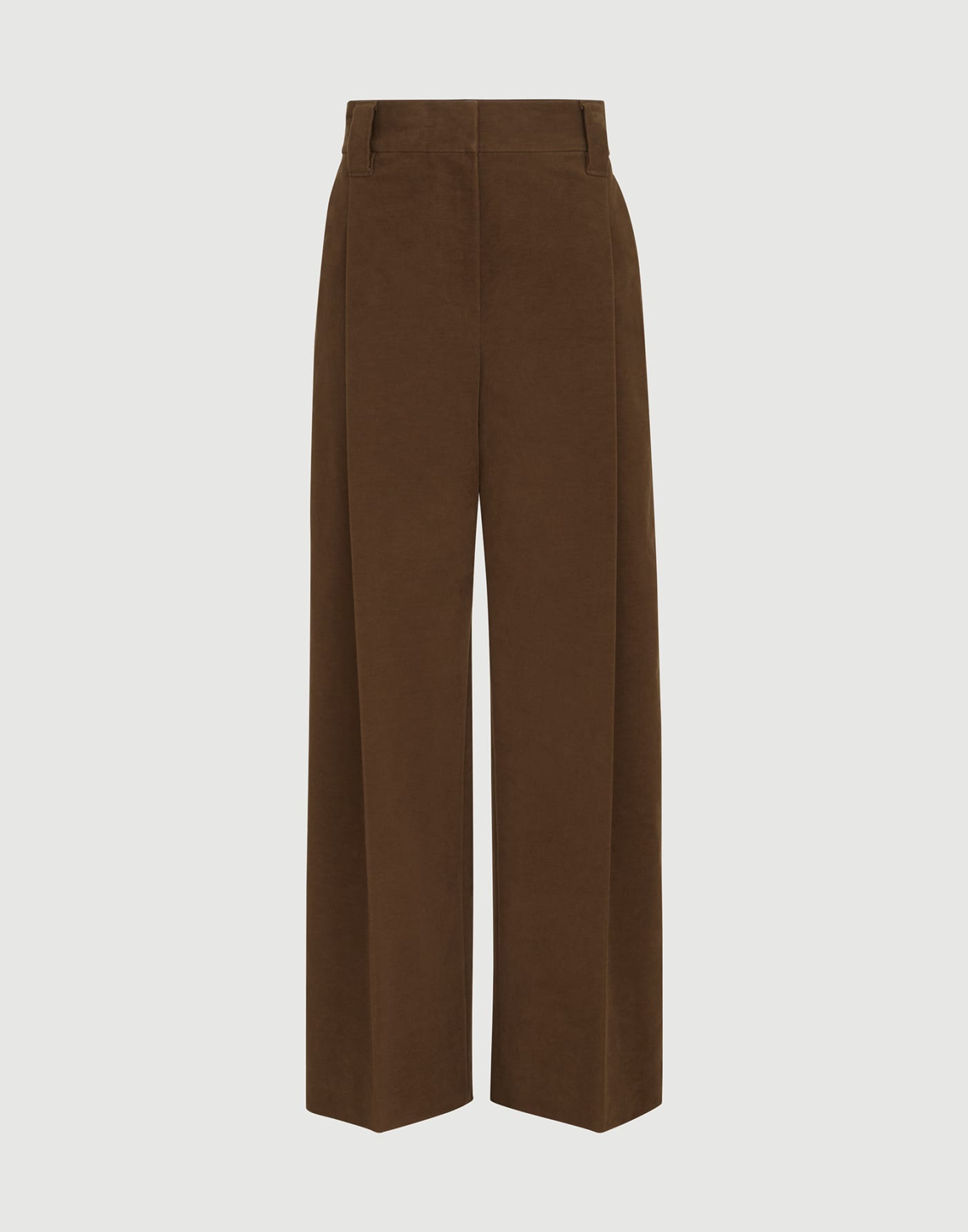 Loose sartorial trousers Brown Woman - Brunello Cucinelli