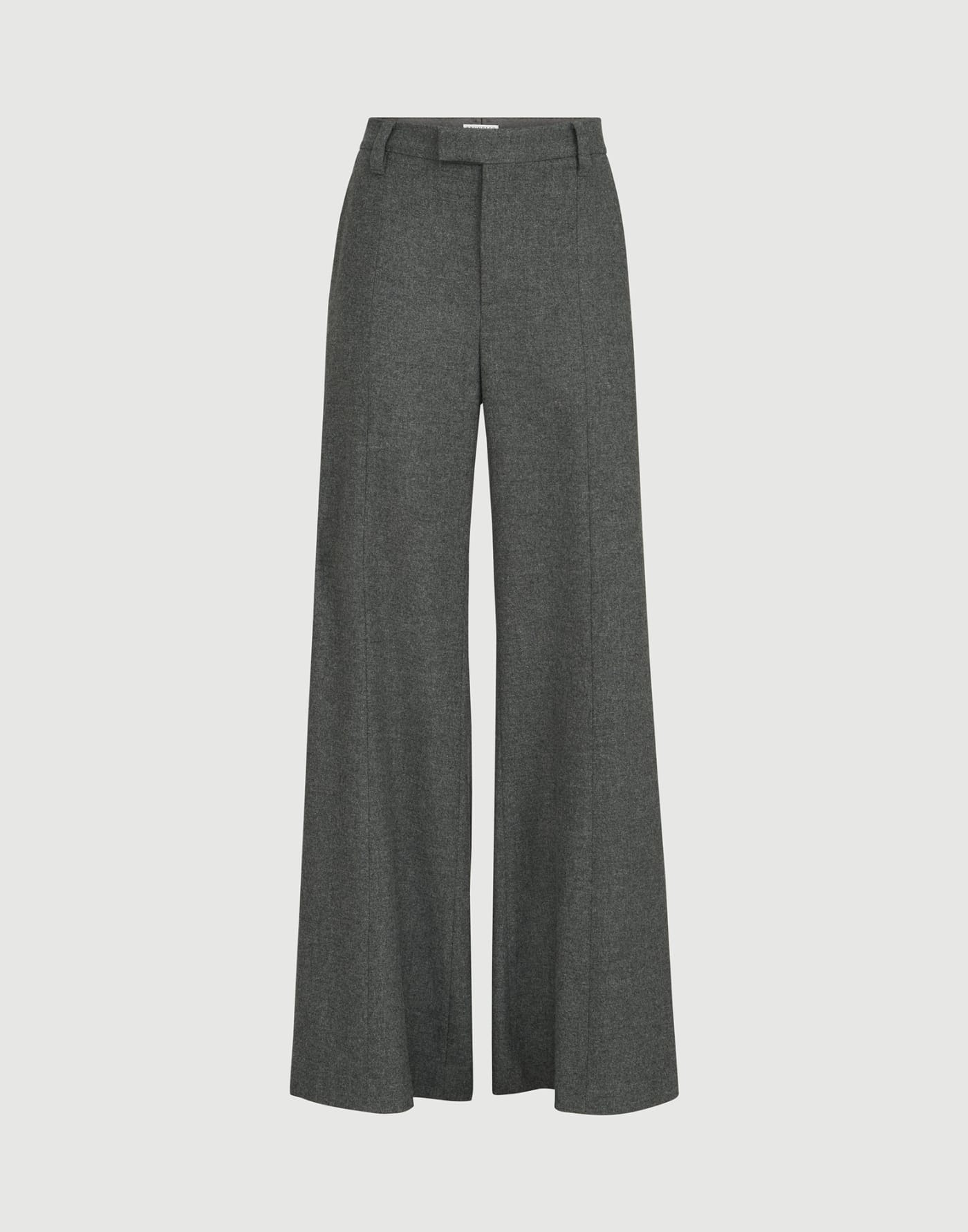 Wide flare trousers Dark Grey Woman - Brunello Cucinelli