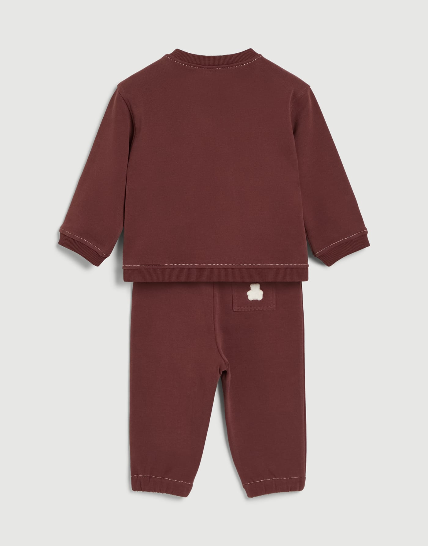 伯尼小熊幼童毛圈布套装 波尔多色 幼童 - Brunello Cucinelli