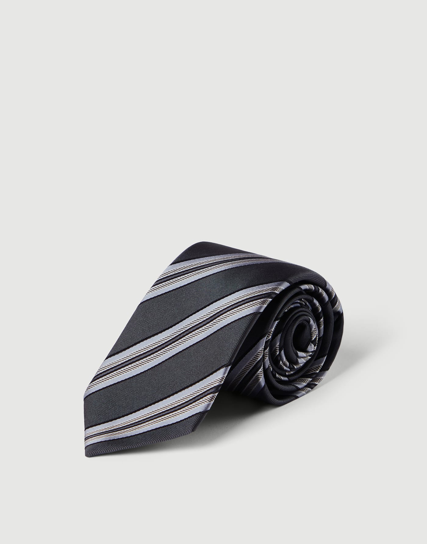Silk necktie Anthracite Man - Brunello Cucinelli