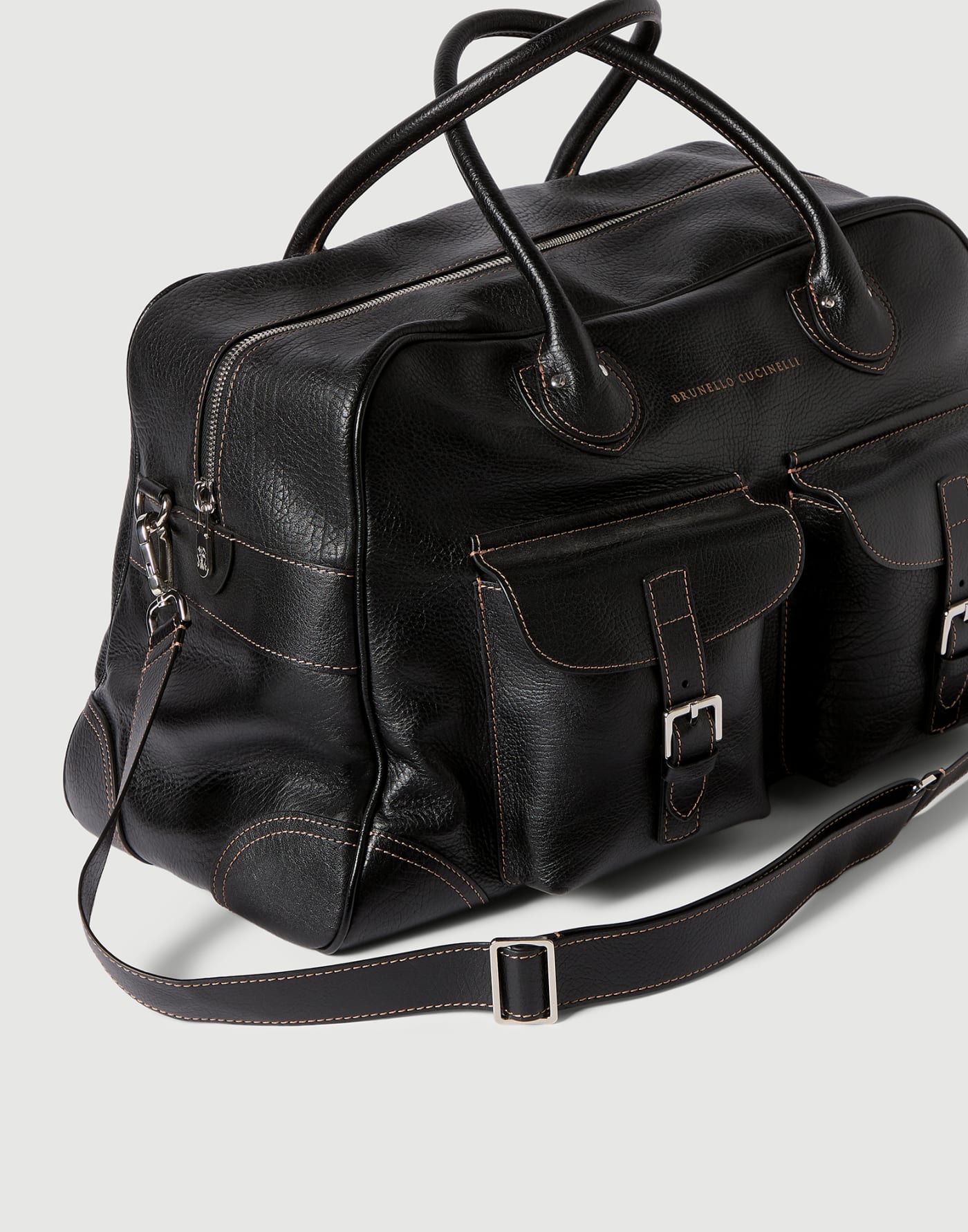 Weekender bag Black Man - Brunello Cucinelli