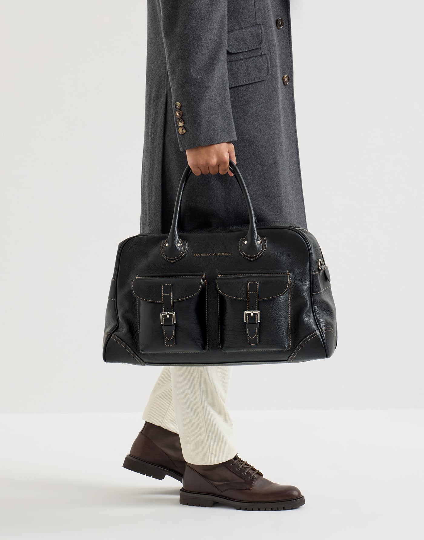 Weekender bag Black Man - Brunello Cucinelli