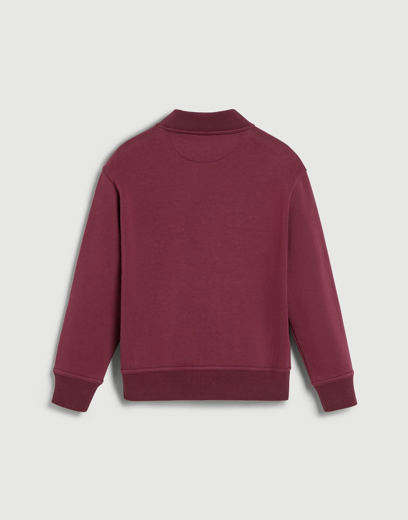 Techno cotton French terry sweatshirt Amaranth Boys - Brunello Cucinelli