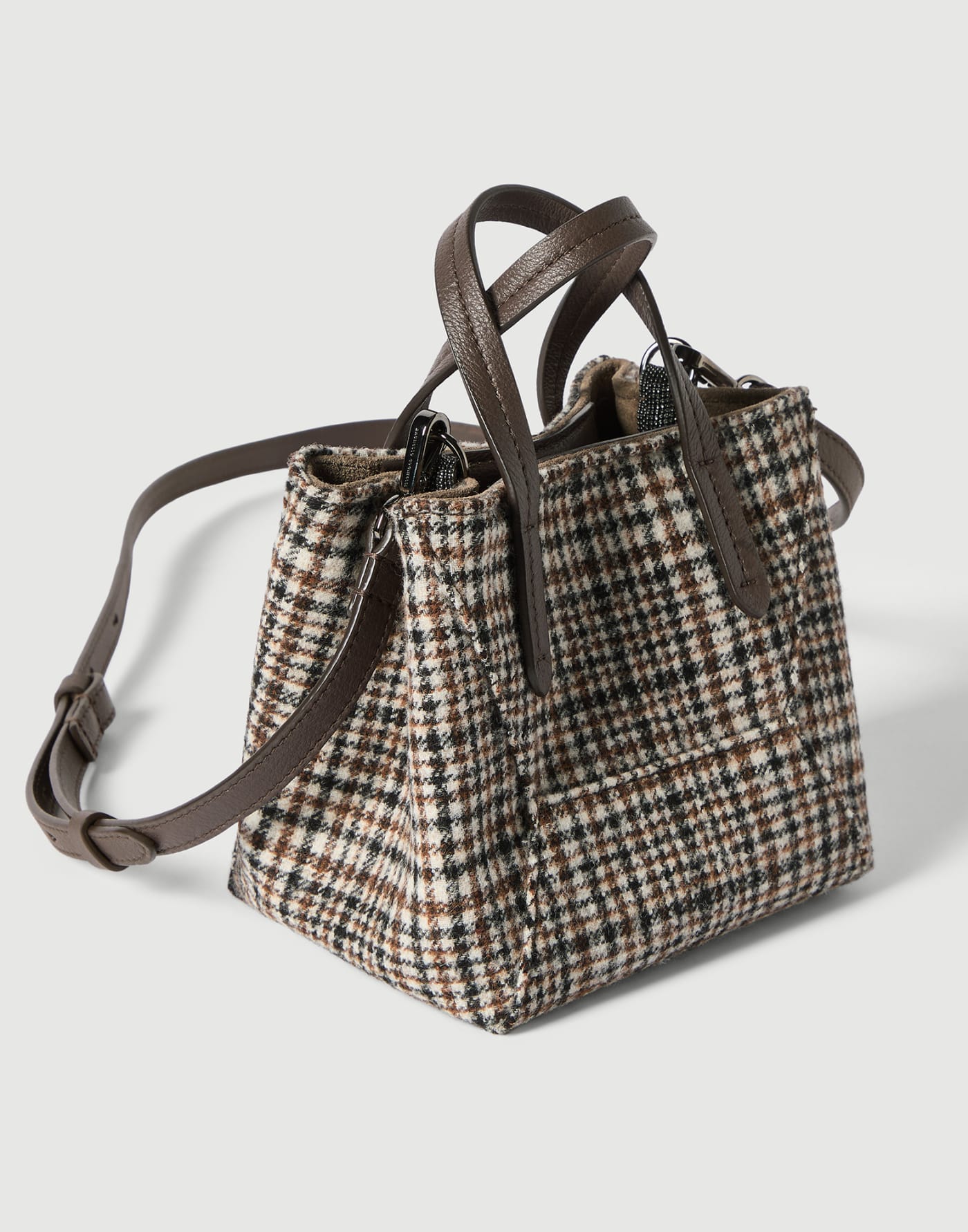 BC Duo mini bag Brown Woman - Brunello Cucinelli