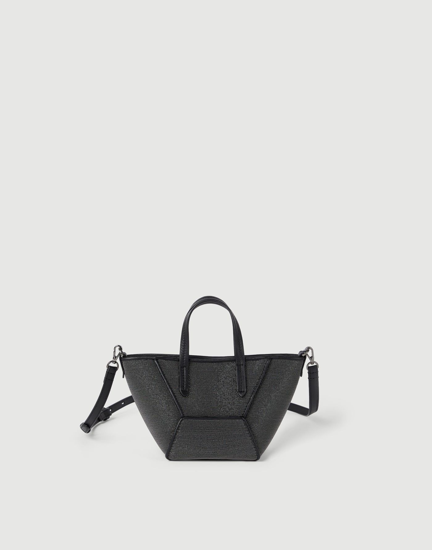 Precious BC Duo mini bag Black Woman - Brunello Cucinelli