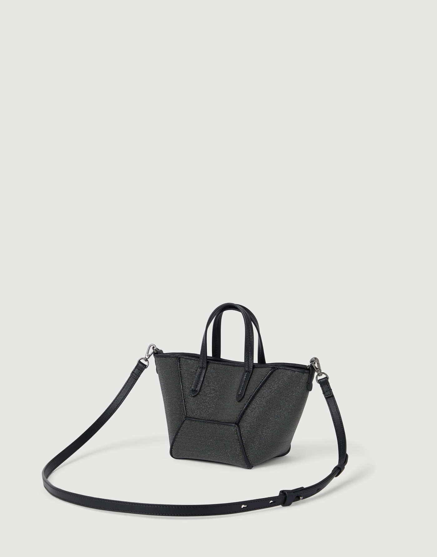 Precious BC Duo mini bag Black Woman - Brunello Cucinelli