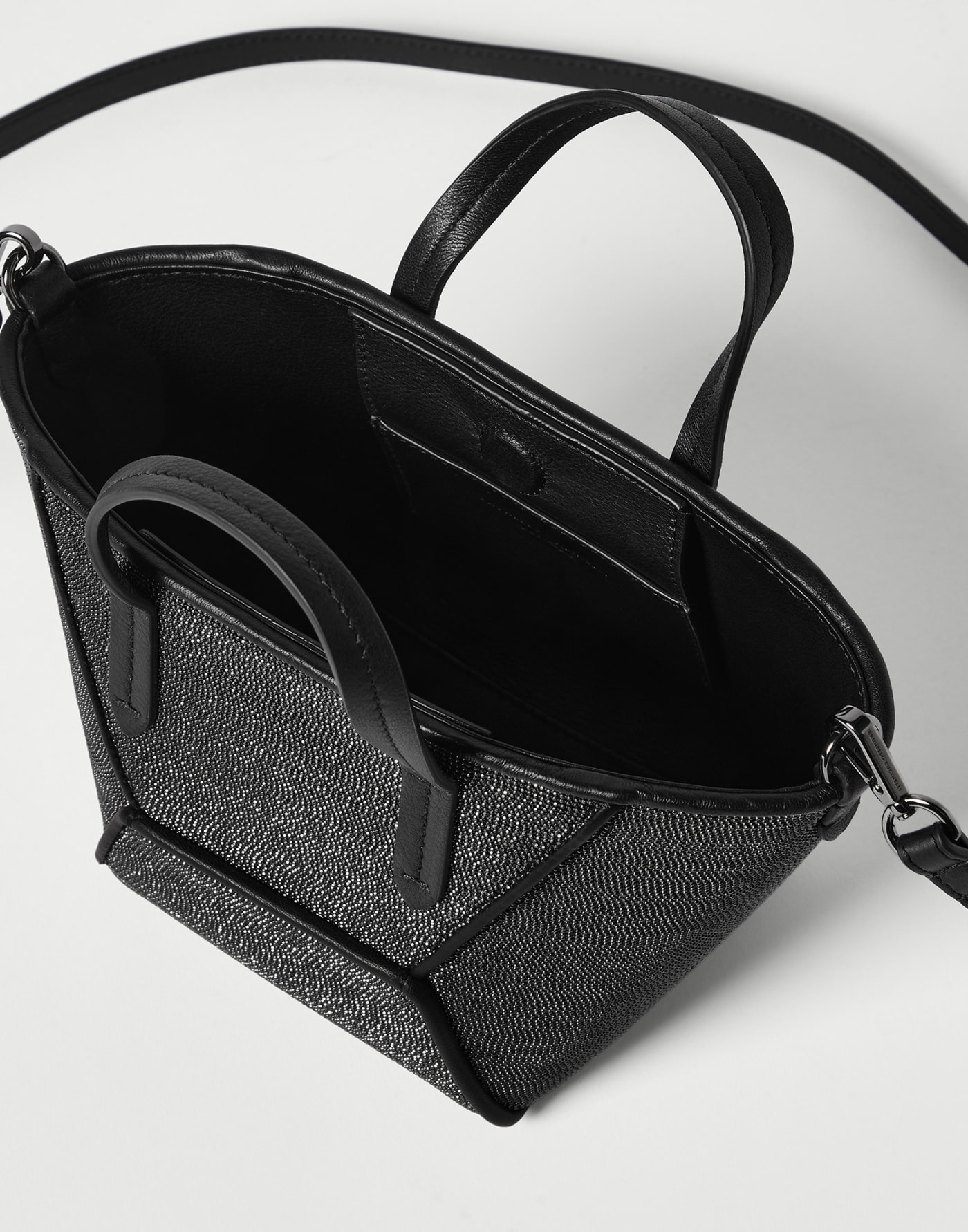 Precious BC Duo mini bag Black Woman - Brunello Cucinelli