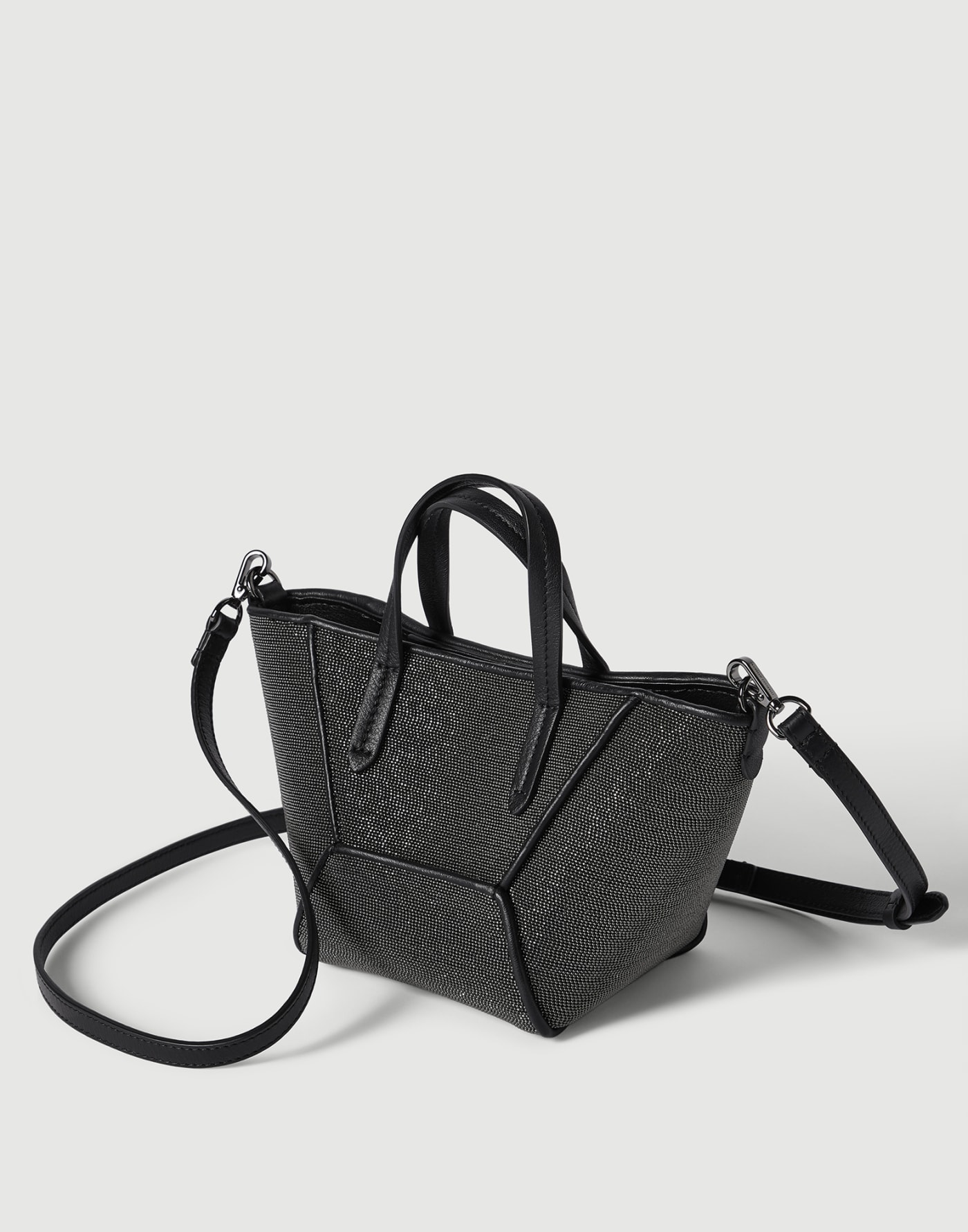 Precious BC Duo mini bag Black Woman - Brunello Cucinelli