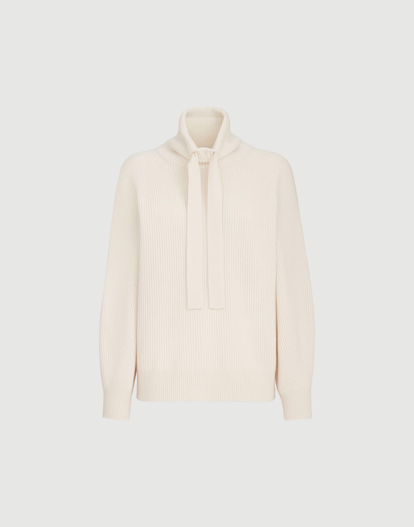 Pull en cachemire en côtes anglaises Beurre Femme - Brunello Cucinelli