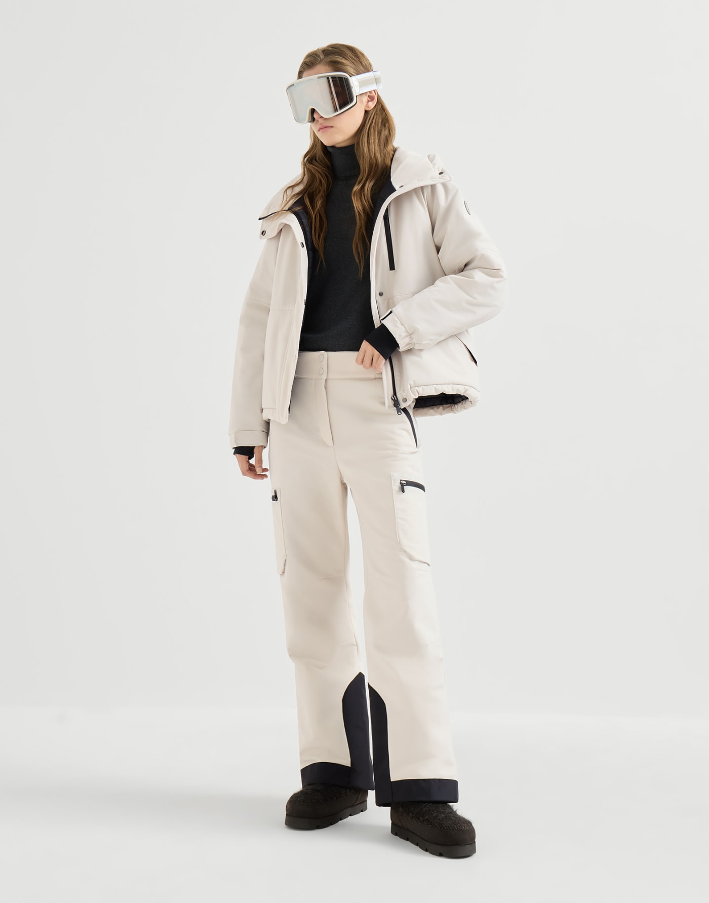 Mountain outerwear jacket Panama Woman - Brunello Cucinelli