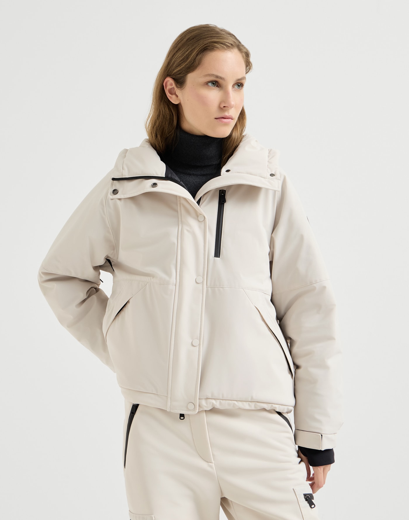 Mountain outerwear jacket Panama Woman - Brunello Cucinelli
