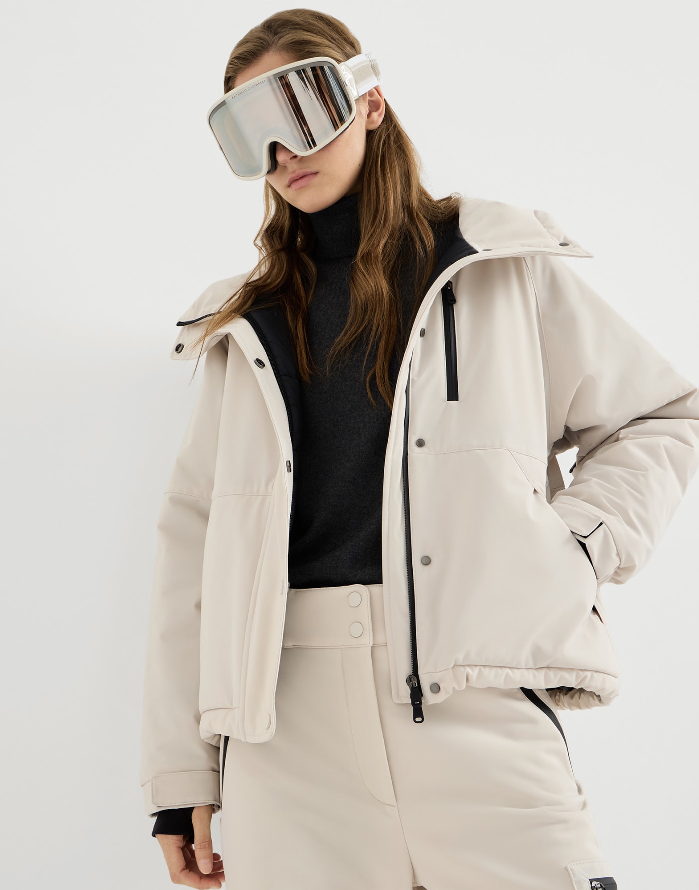 Mountain outerwear jacket Panama Woman - Brunello Cucinelli