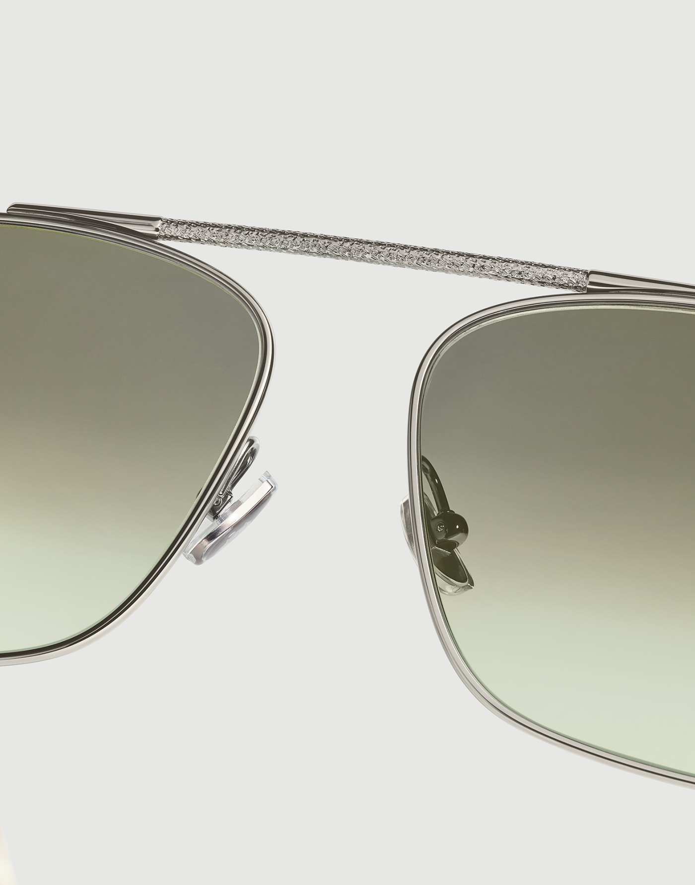 Geometric titanium sunglasses Anthracite Eyewear - Brunello Cucinelli