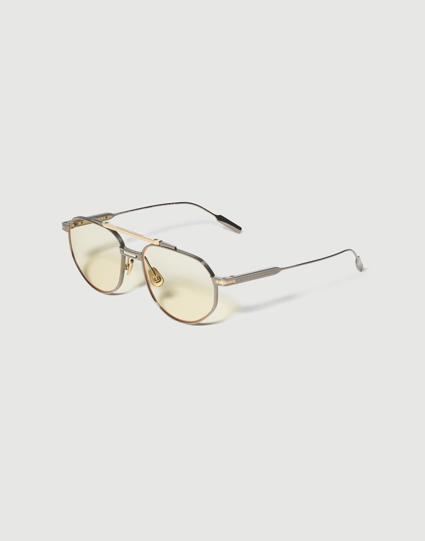Goldcraft 1978 aperitif frame with gold Grey Eyewear - Brunello Cucinelli