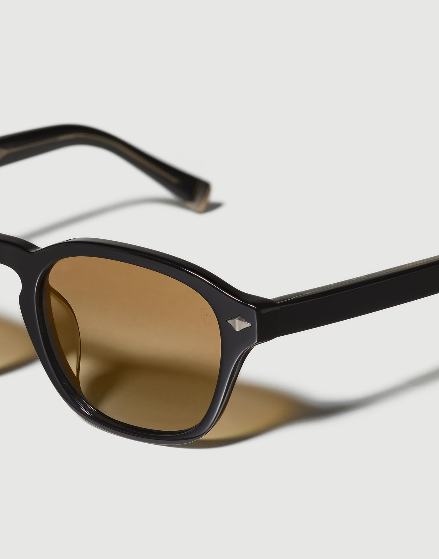 Panto acetate sunglasses Black Eyewear - Brunello Cucinelli