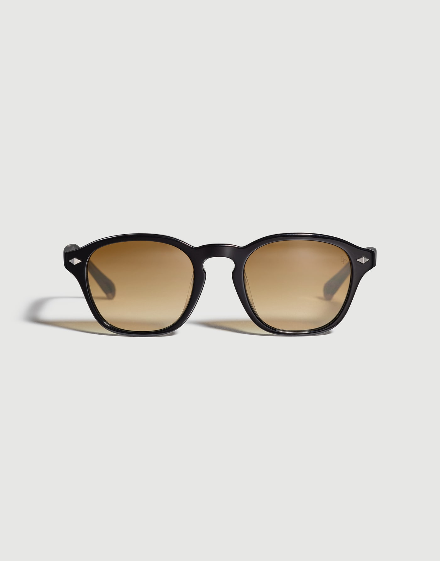 Panto acetate sunglasses Black Eyewear - Brunello Cucinelli