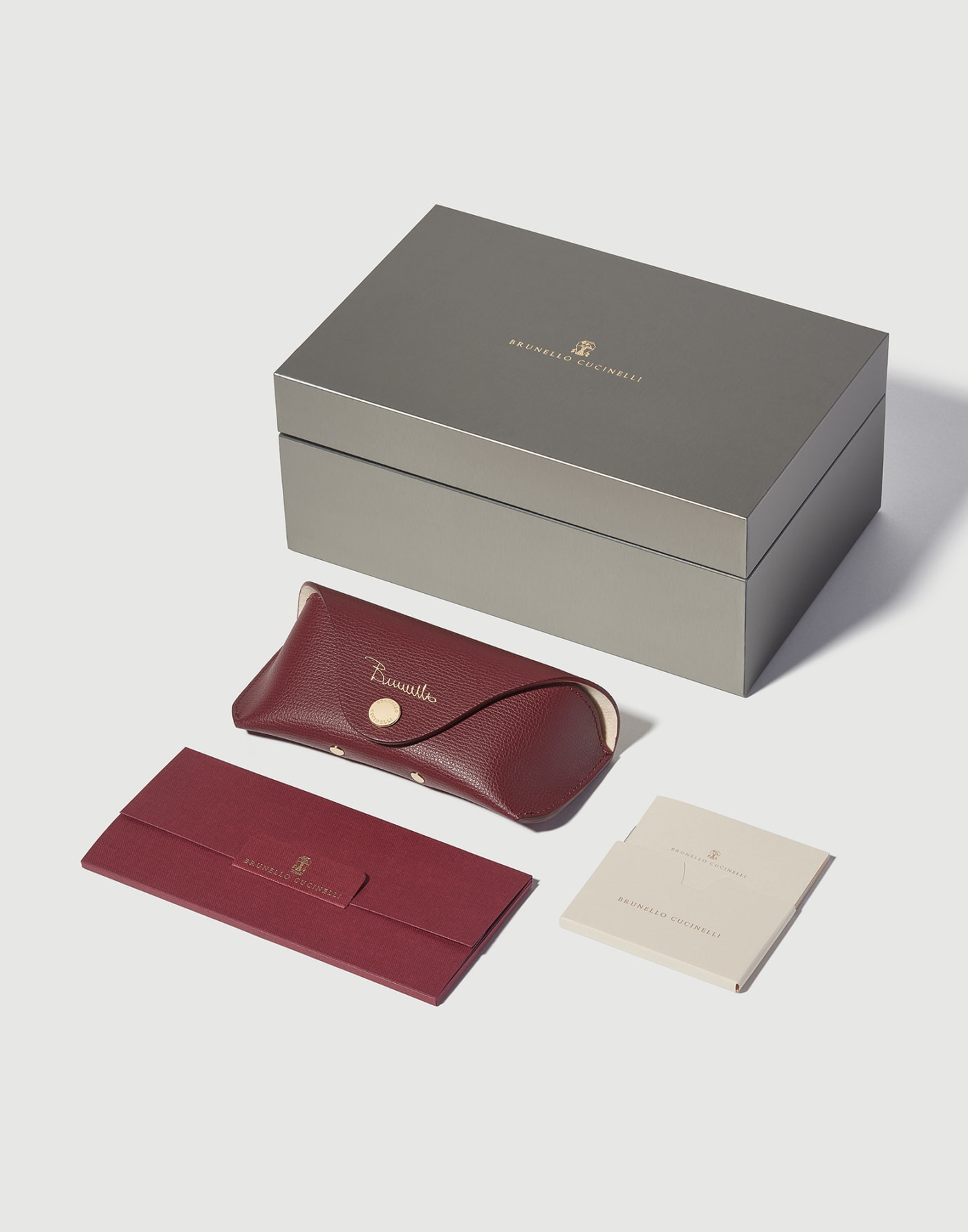 Mr. Brunello Goldcraft with gold Havana Eyewear - Brunello Cucinelli