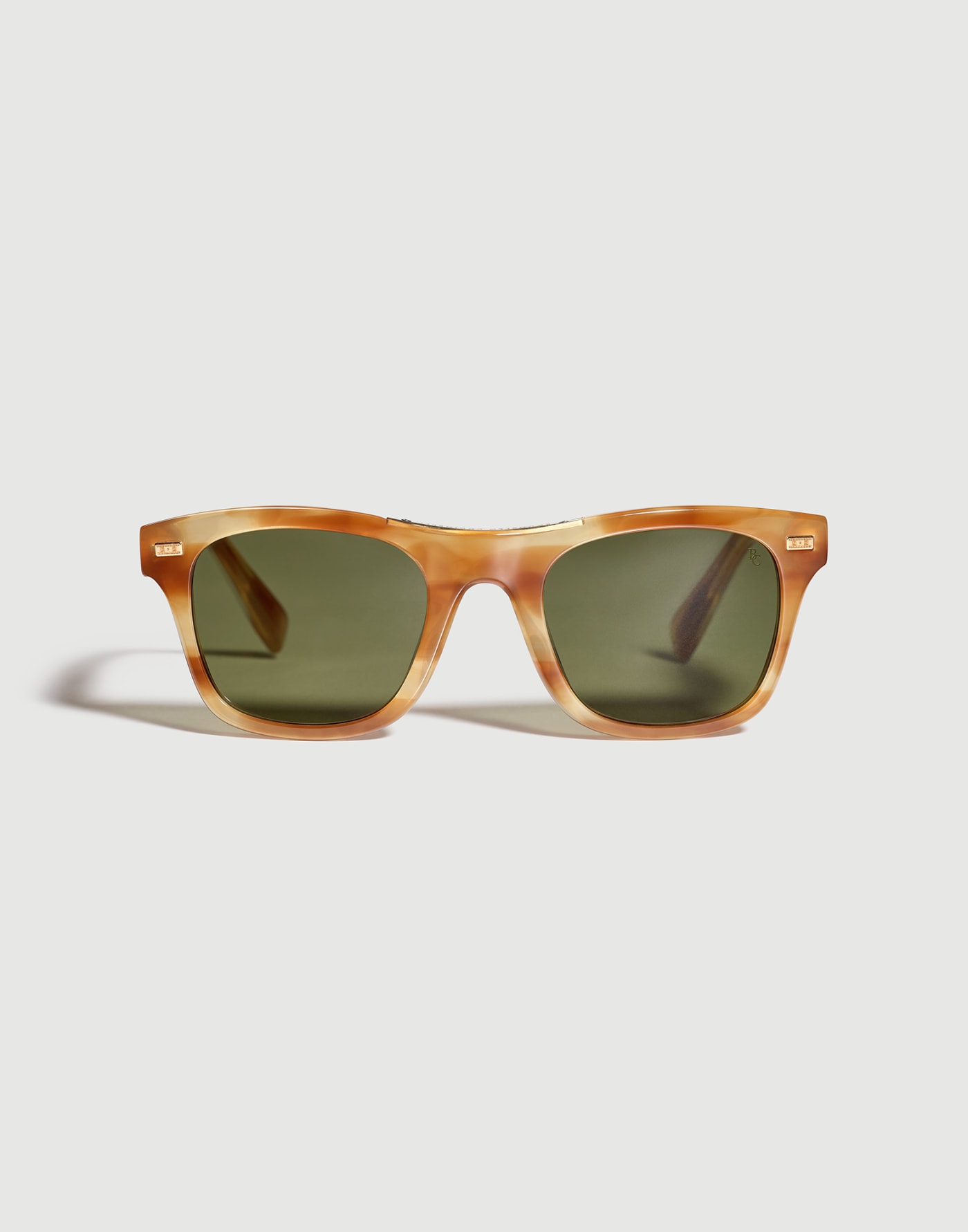 Mr. Brunello Goldcraft with gold Havana Eyewear - Brunello Cucinelli