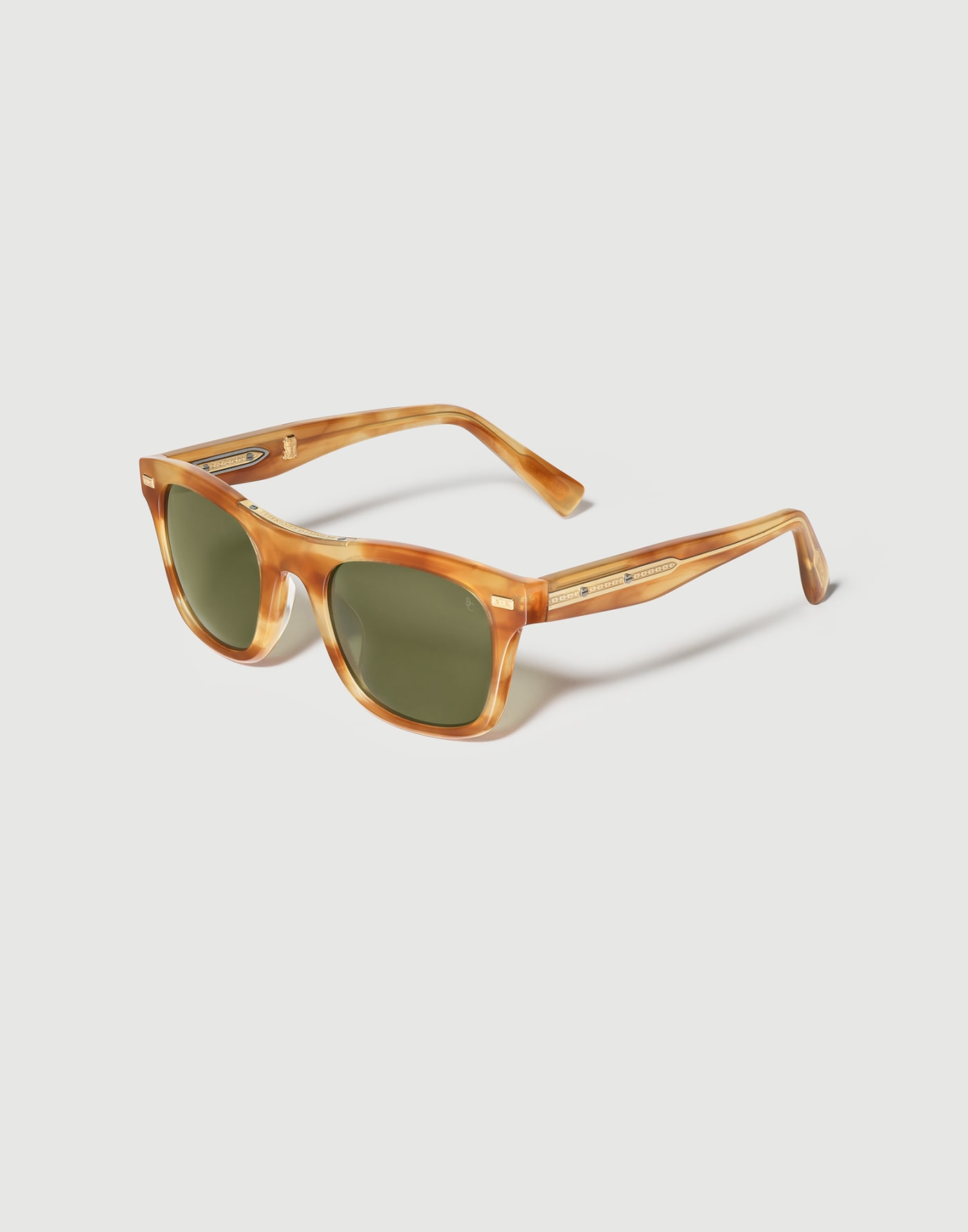 Mr. Brunello Goldcraft with gold Havana Eyewear - Brunello Cucinelli