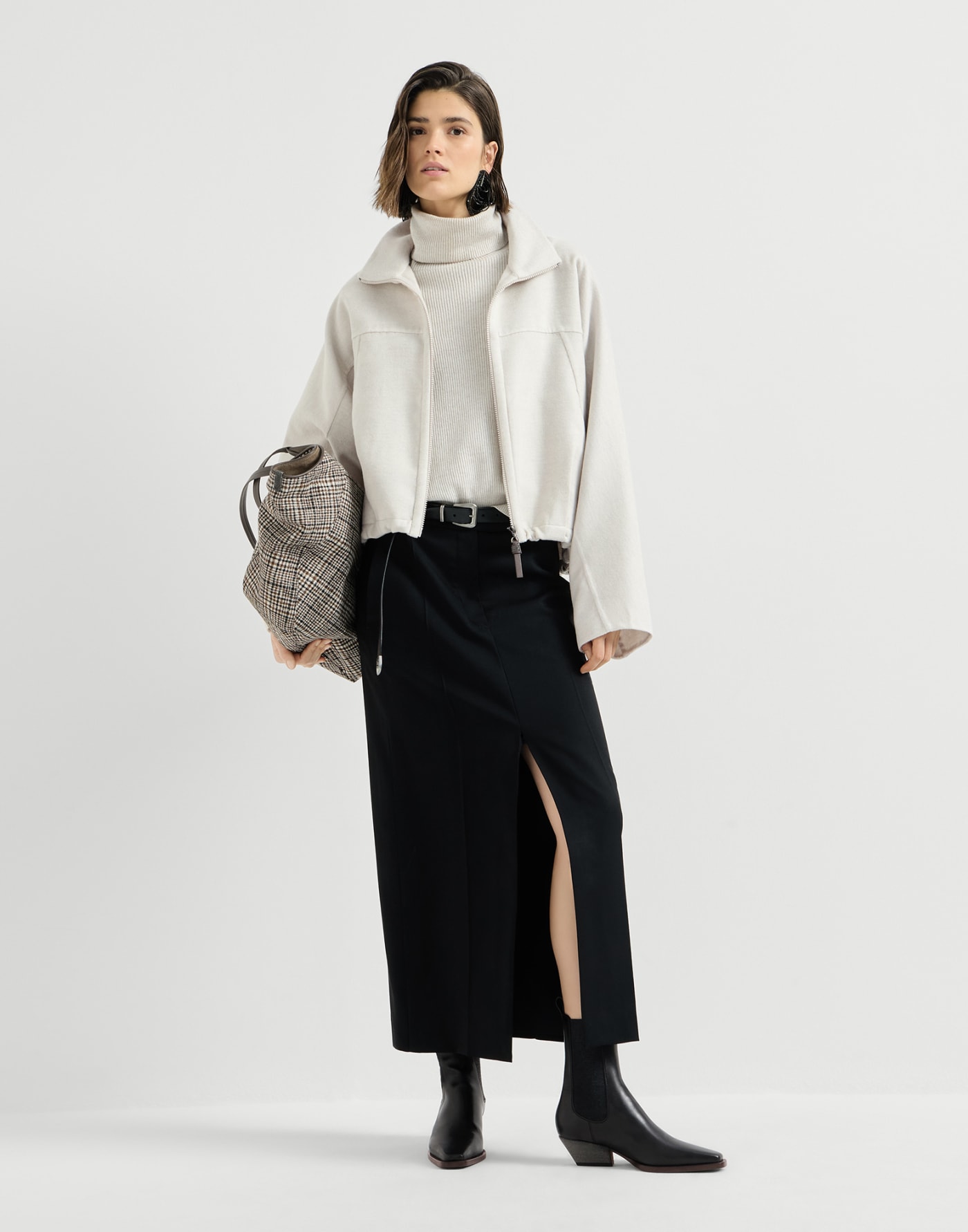 Leather Chelsea boots Black Woman - Brunello Cucinelli