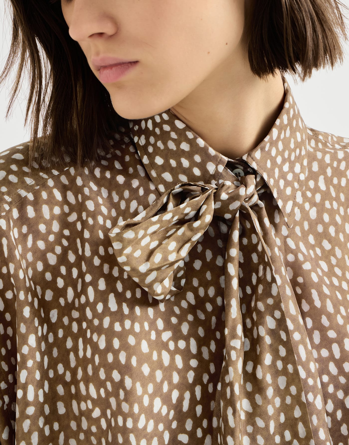 Pongee shirt Dattero Woman - Brunello Cucinelli